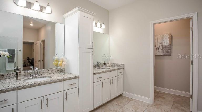 Model home - actual features may vary.