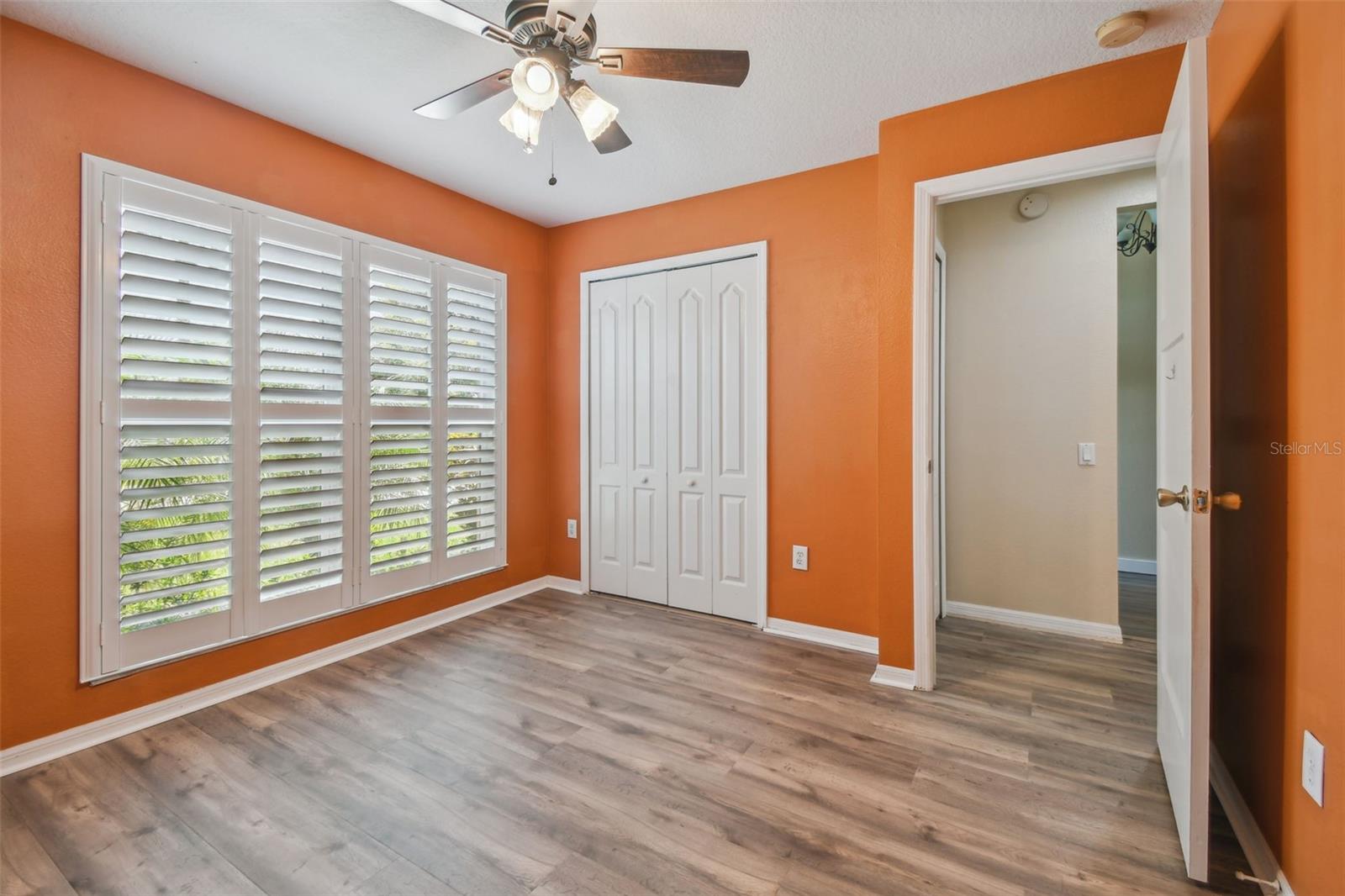2nd bedroom plantation shutters