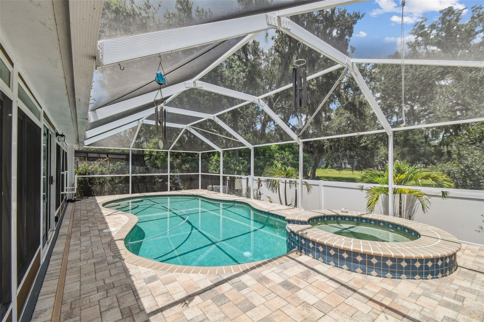 Fantastic pool and spa