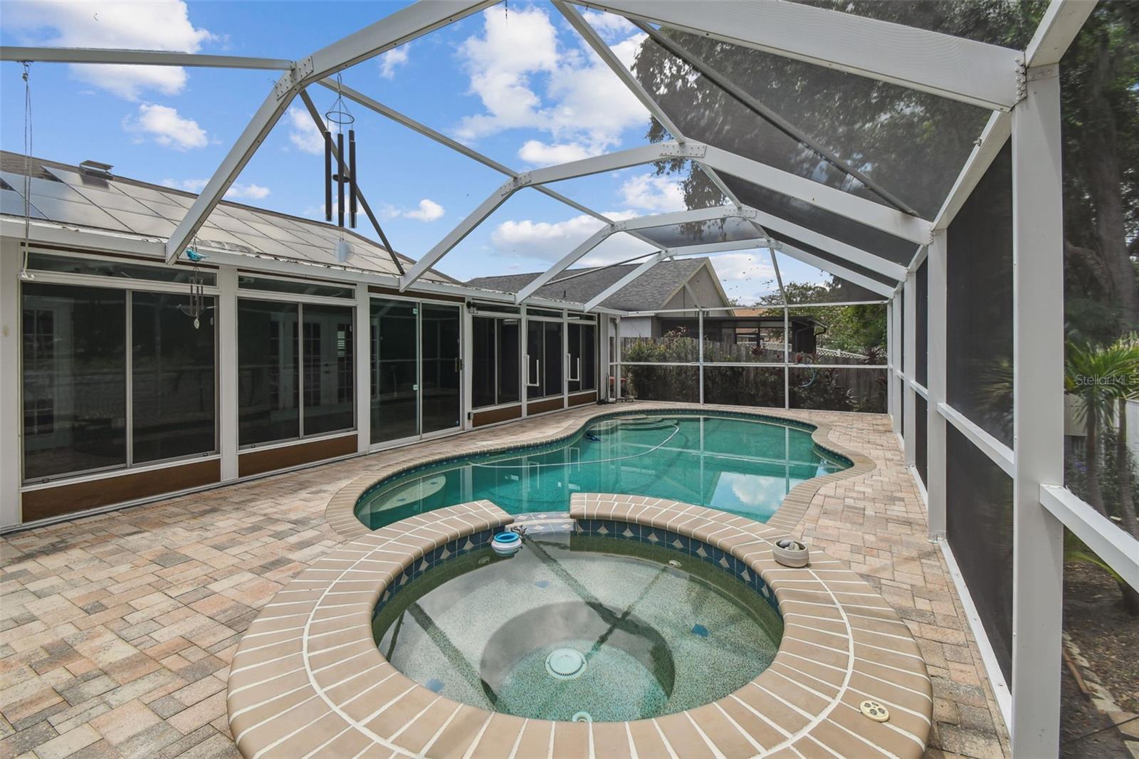 Fantastic pool and spa