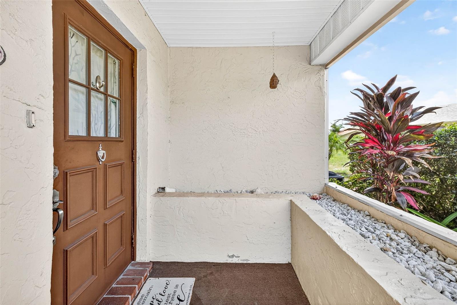 Front patio