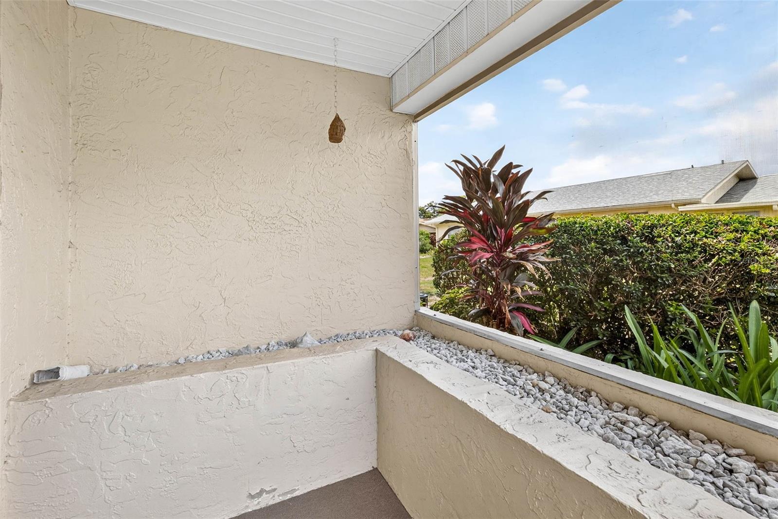 Front covered patio