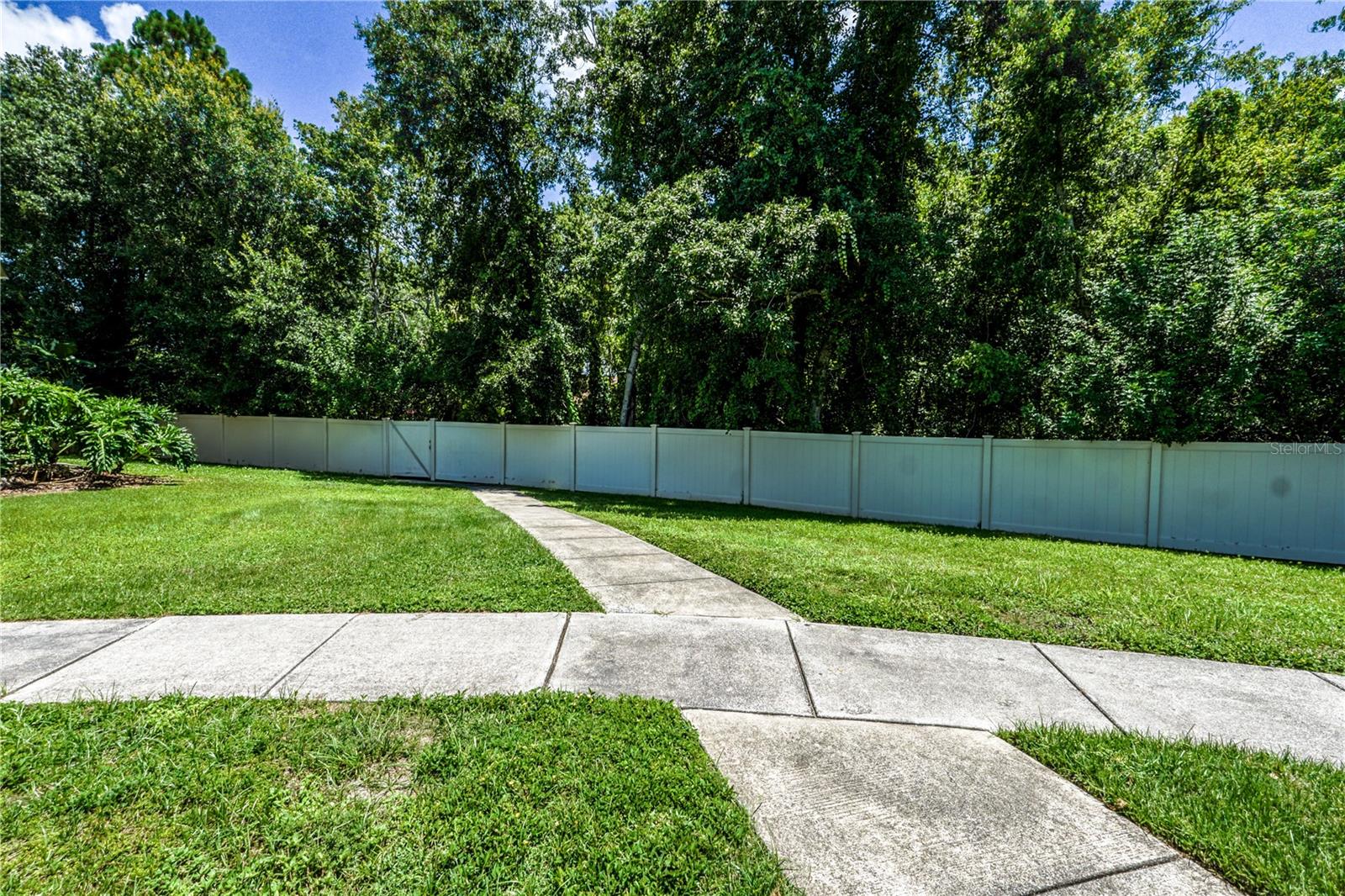 Gate leading to the Upper Tampa Bay Trail with over 40 miles!
