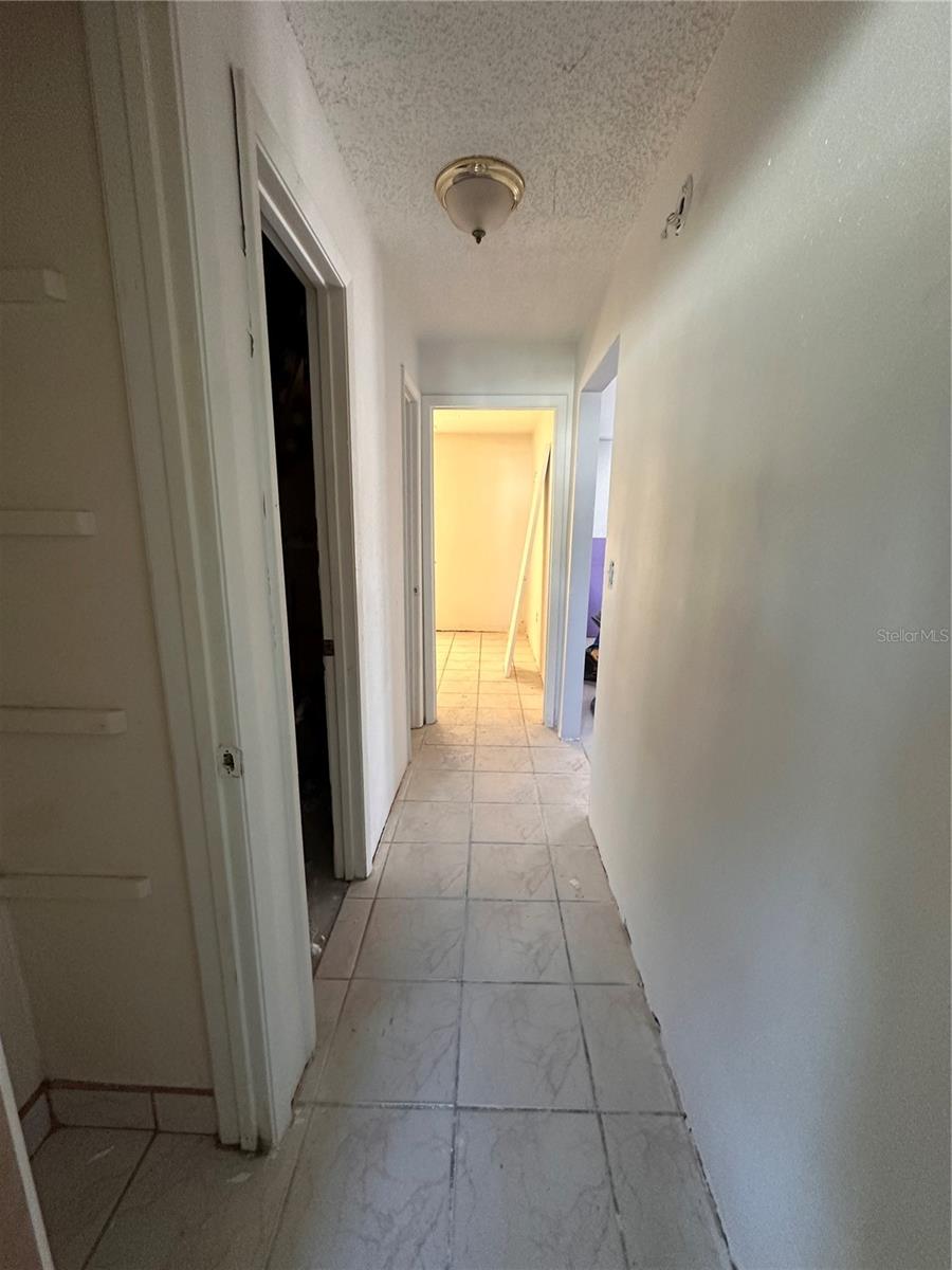 Hallway between bedroom 2 and 3
