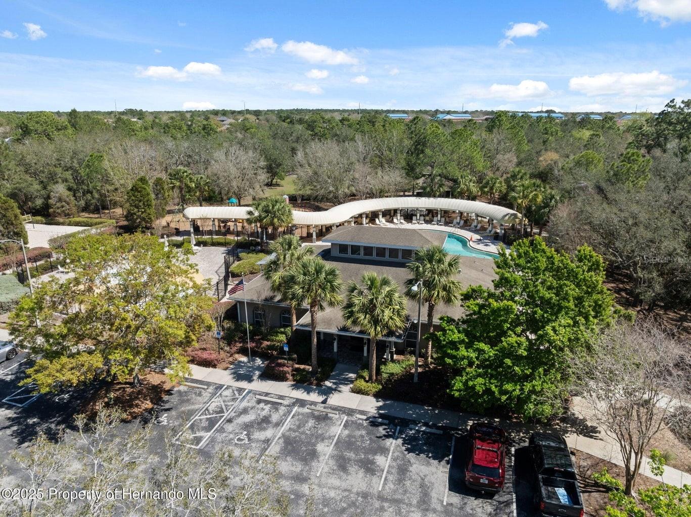 Aerial View Community Center