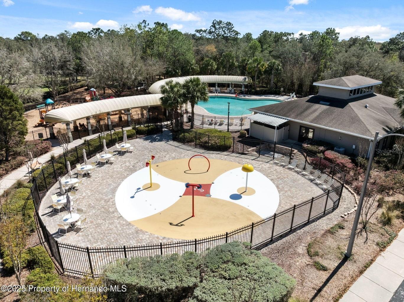Aerial View Playground (Community Center)