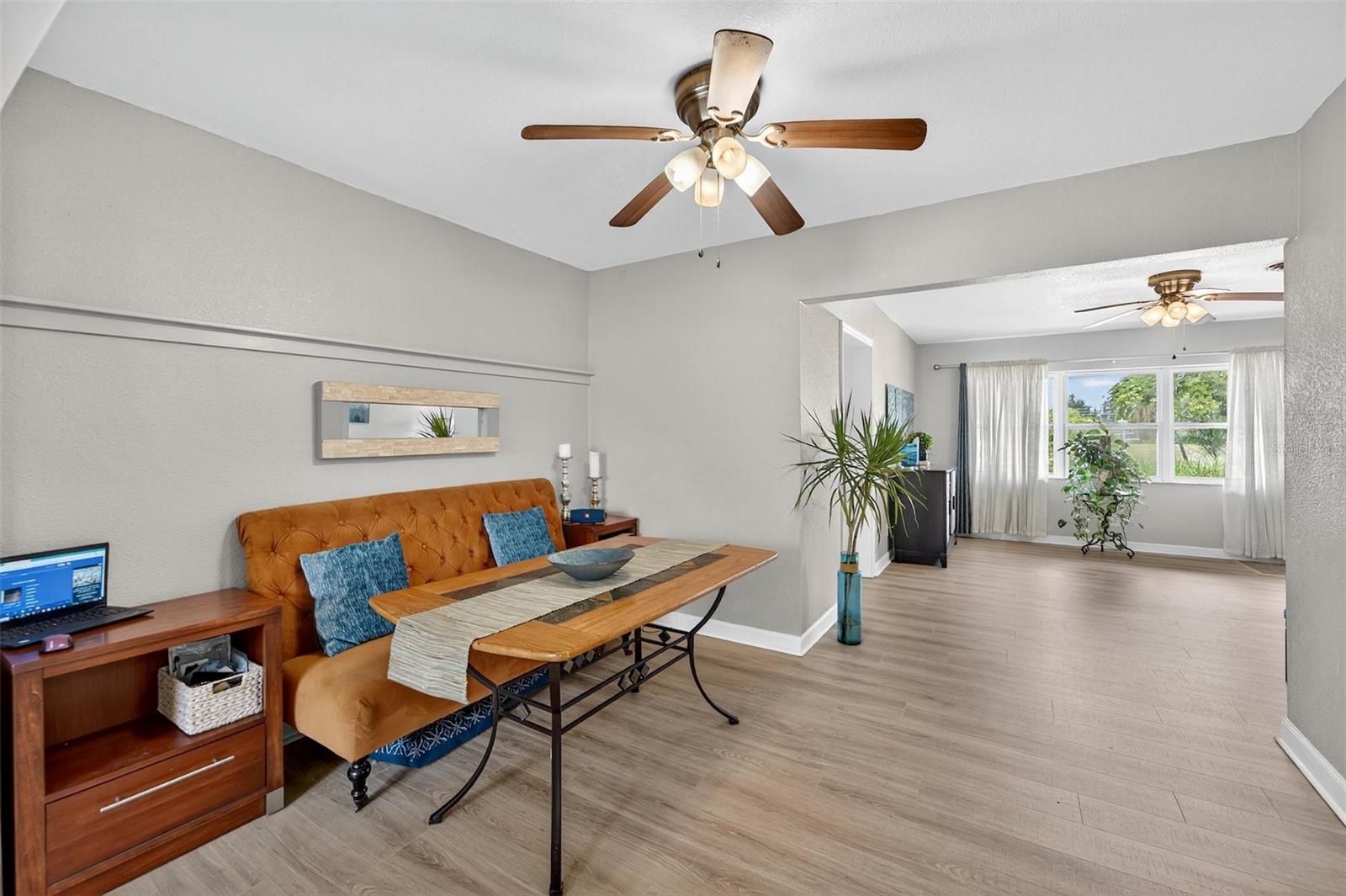 Charming breakfast nook with just enough space for a cozy table—perfect for casual meals and morning coffee