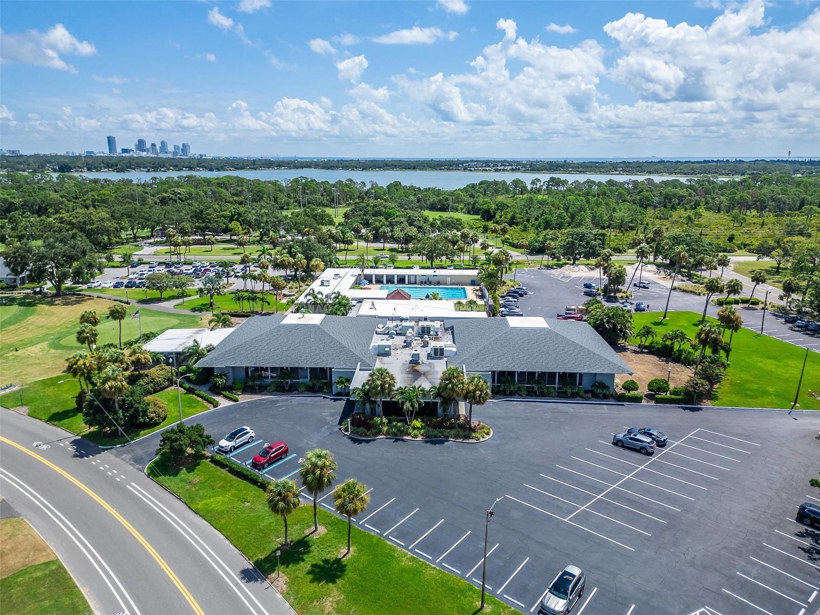 Ariel view - St Petersburg Country Club