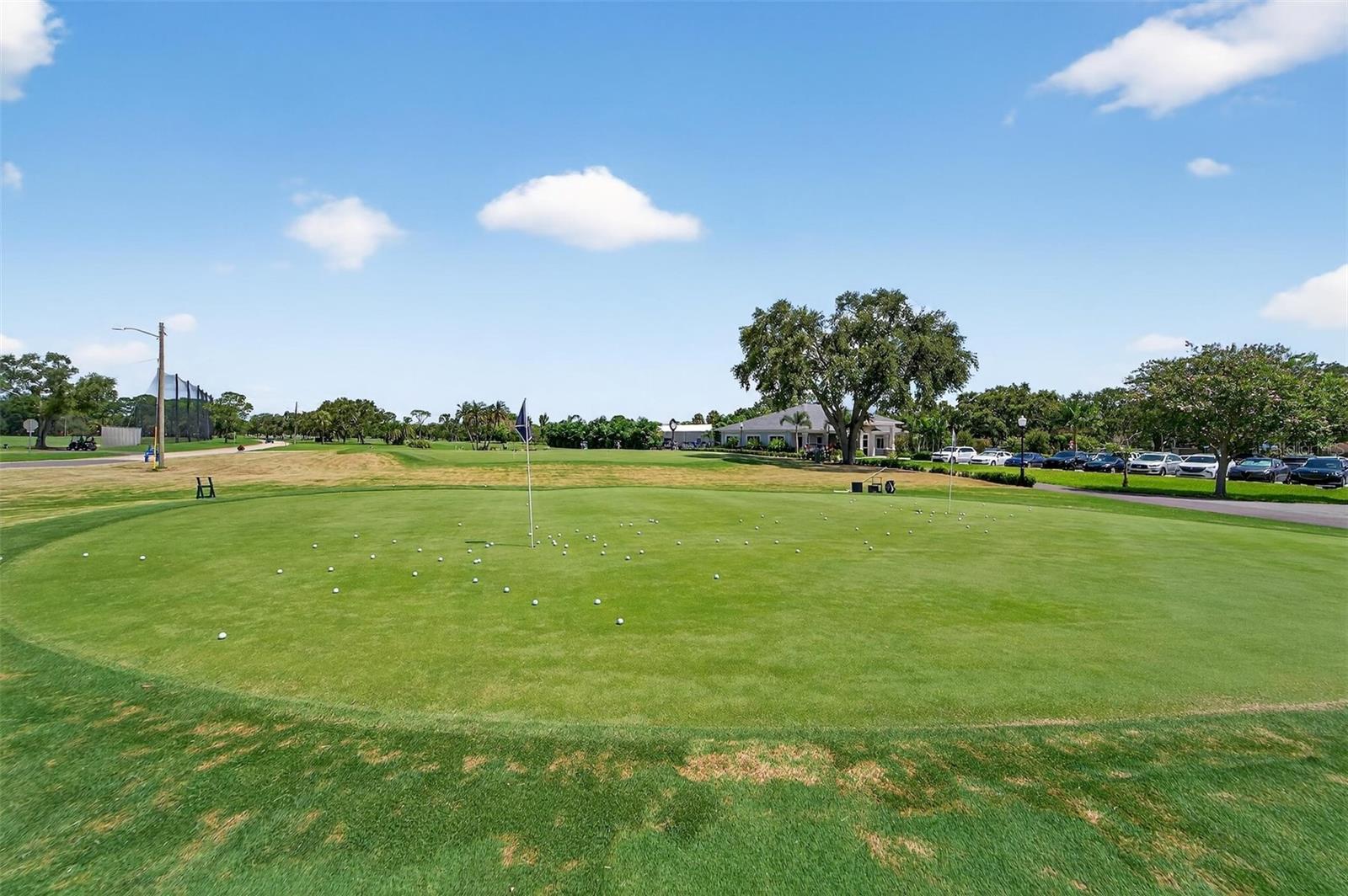 Golf course just minutes away