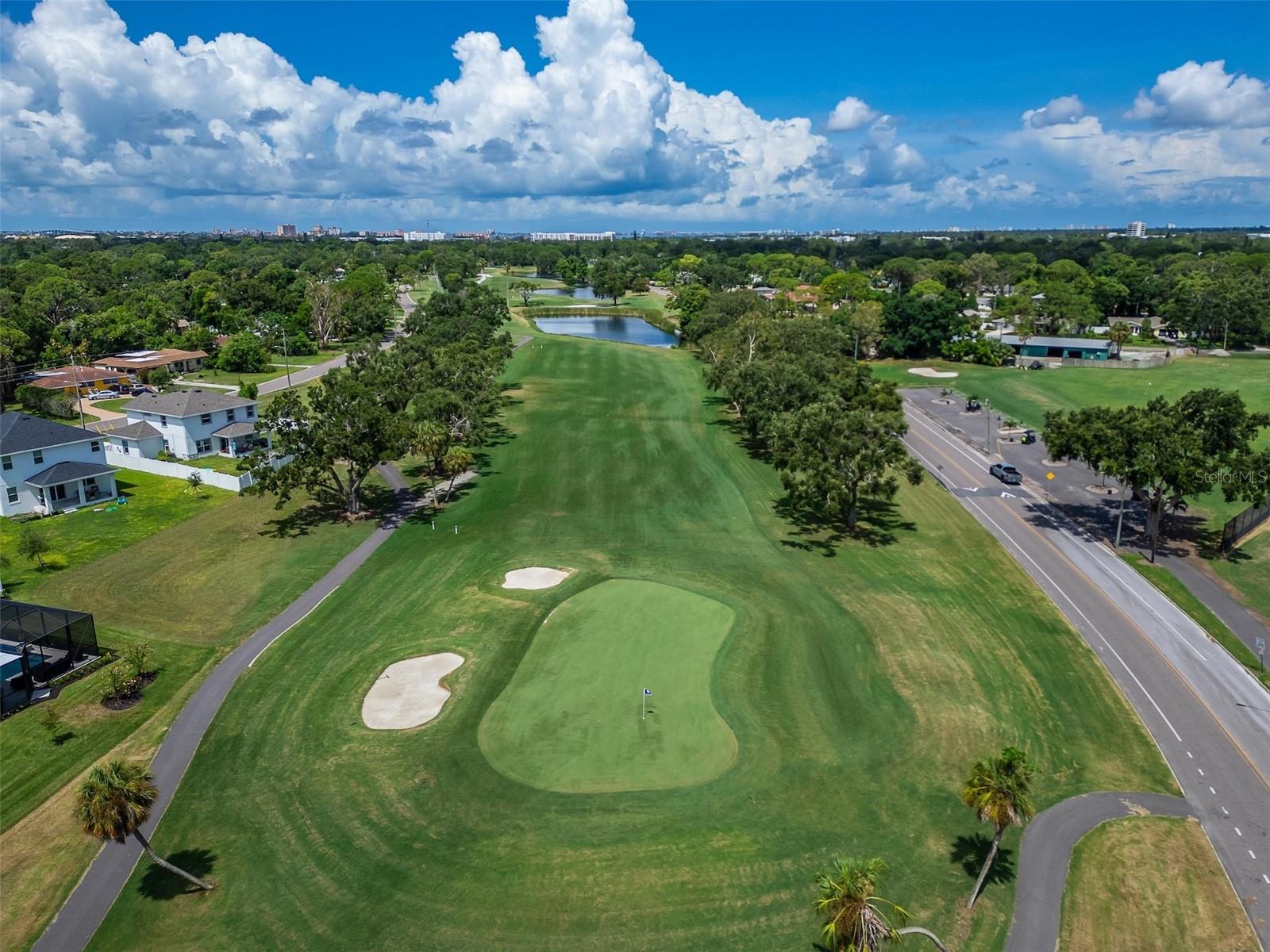 Enjoy golfing