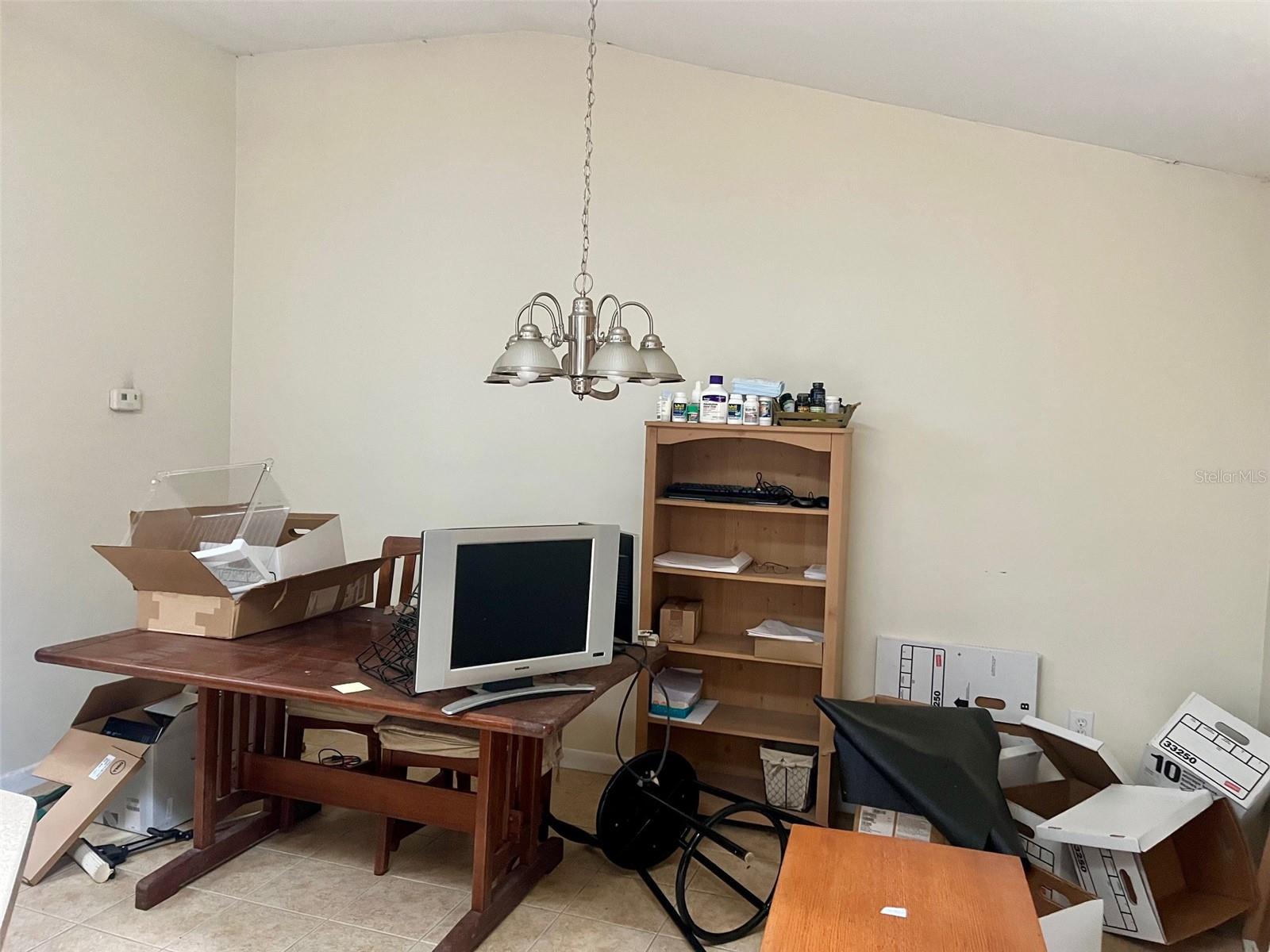 Dining area off of kitchen