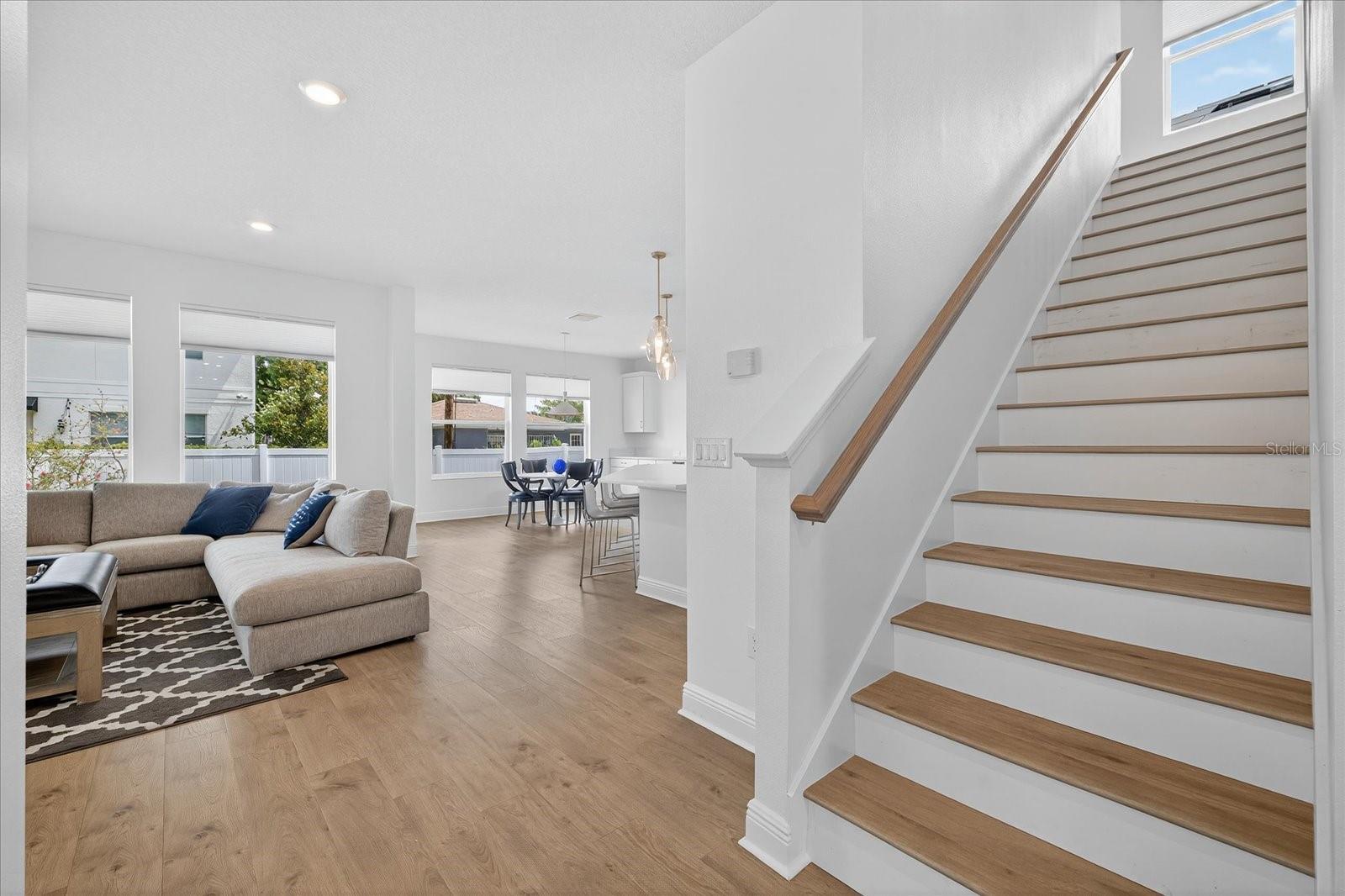 Stairs / Living