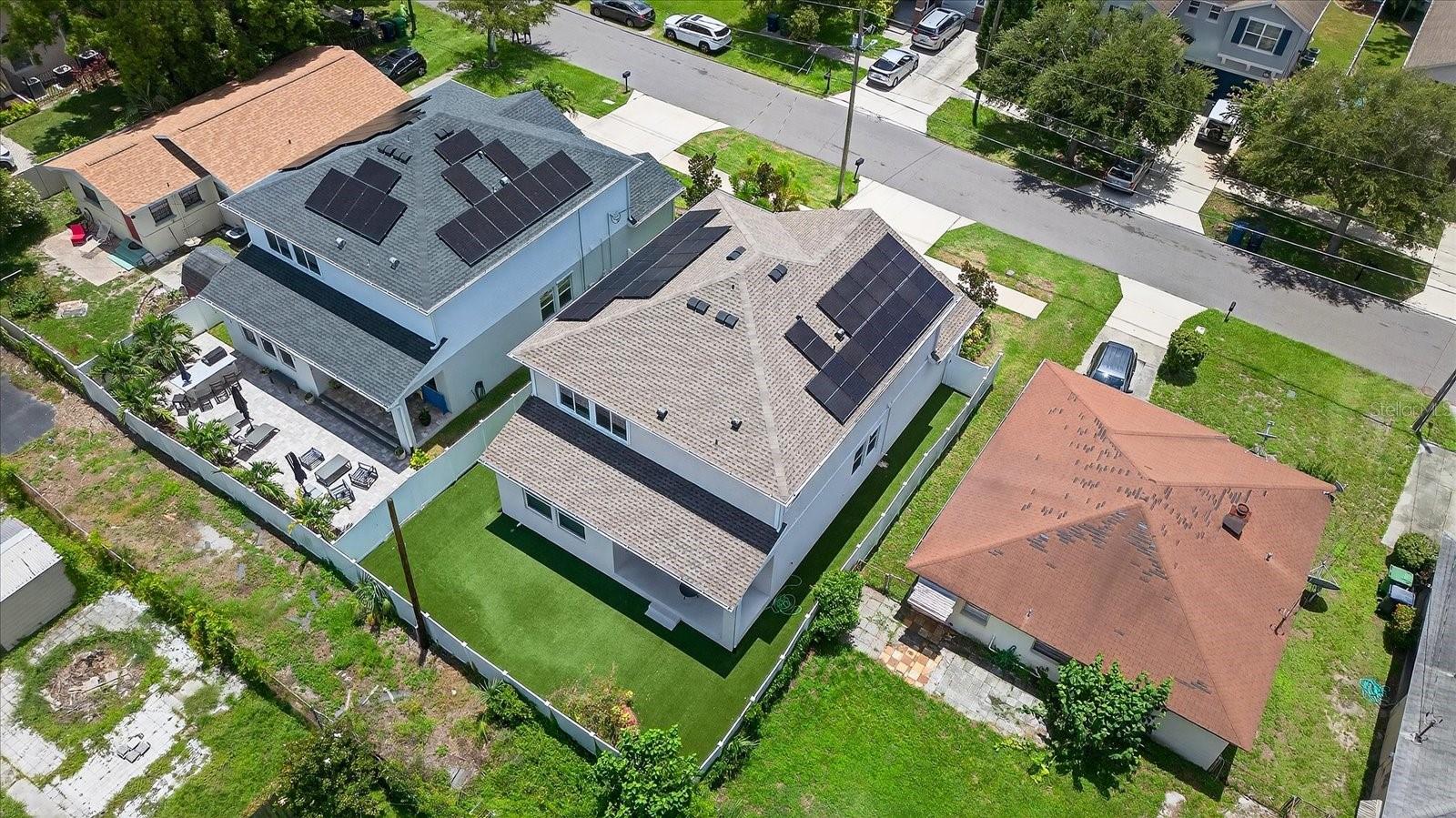 Aerial and Solar Panels