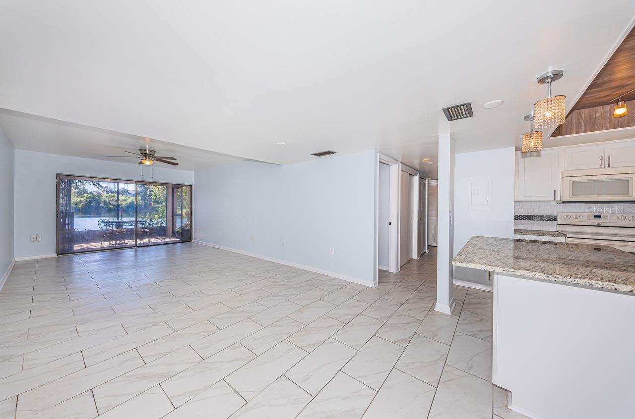 Walking into Unit # 104.