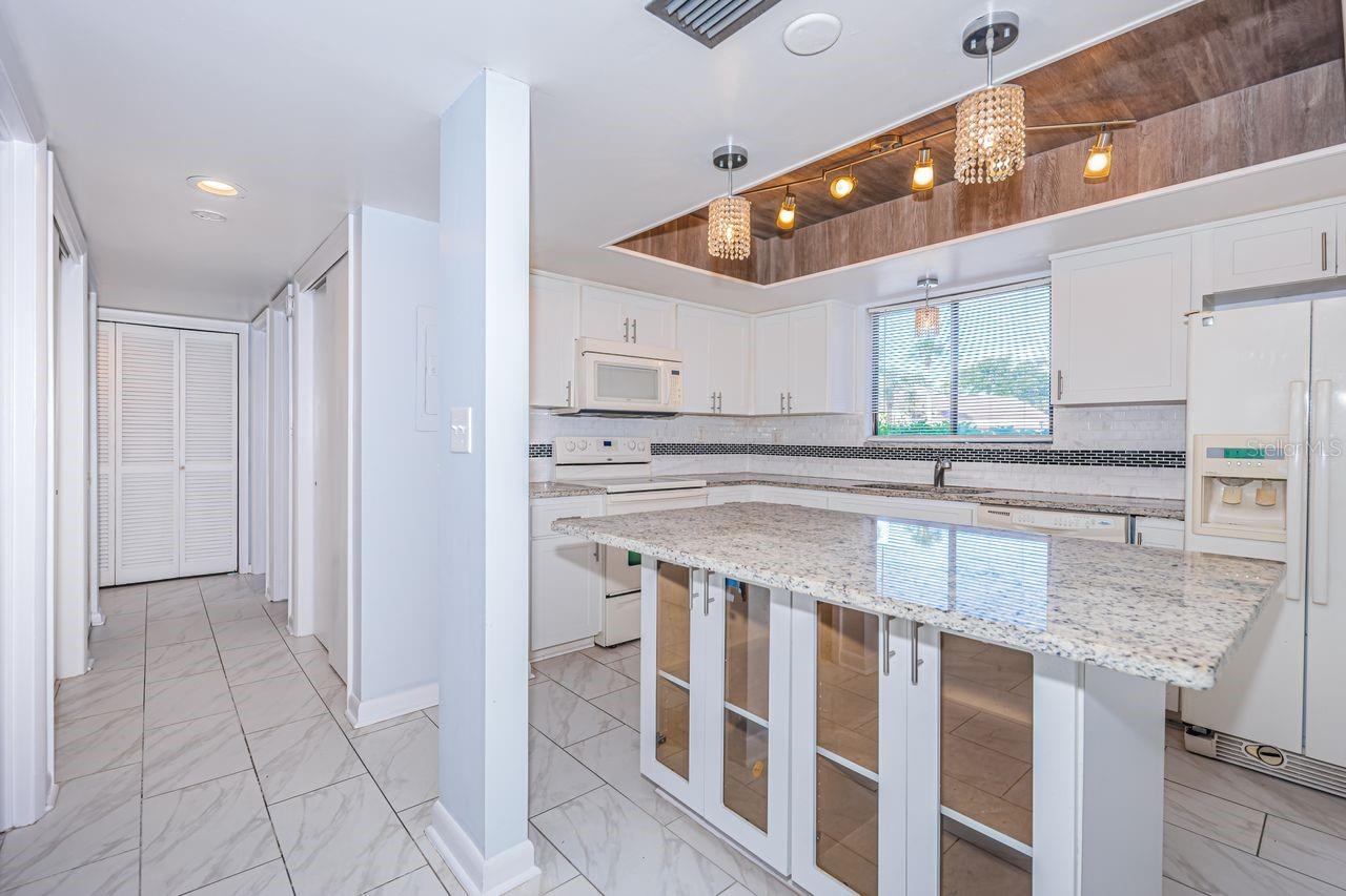 This beautifully updated kitchen is ready work!