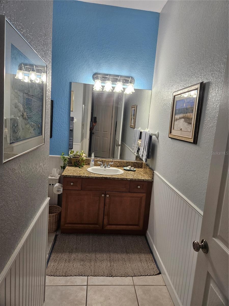Bathroom on Second story.