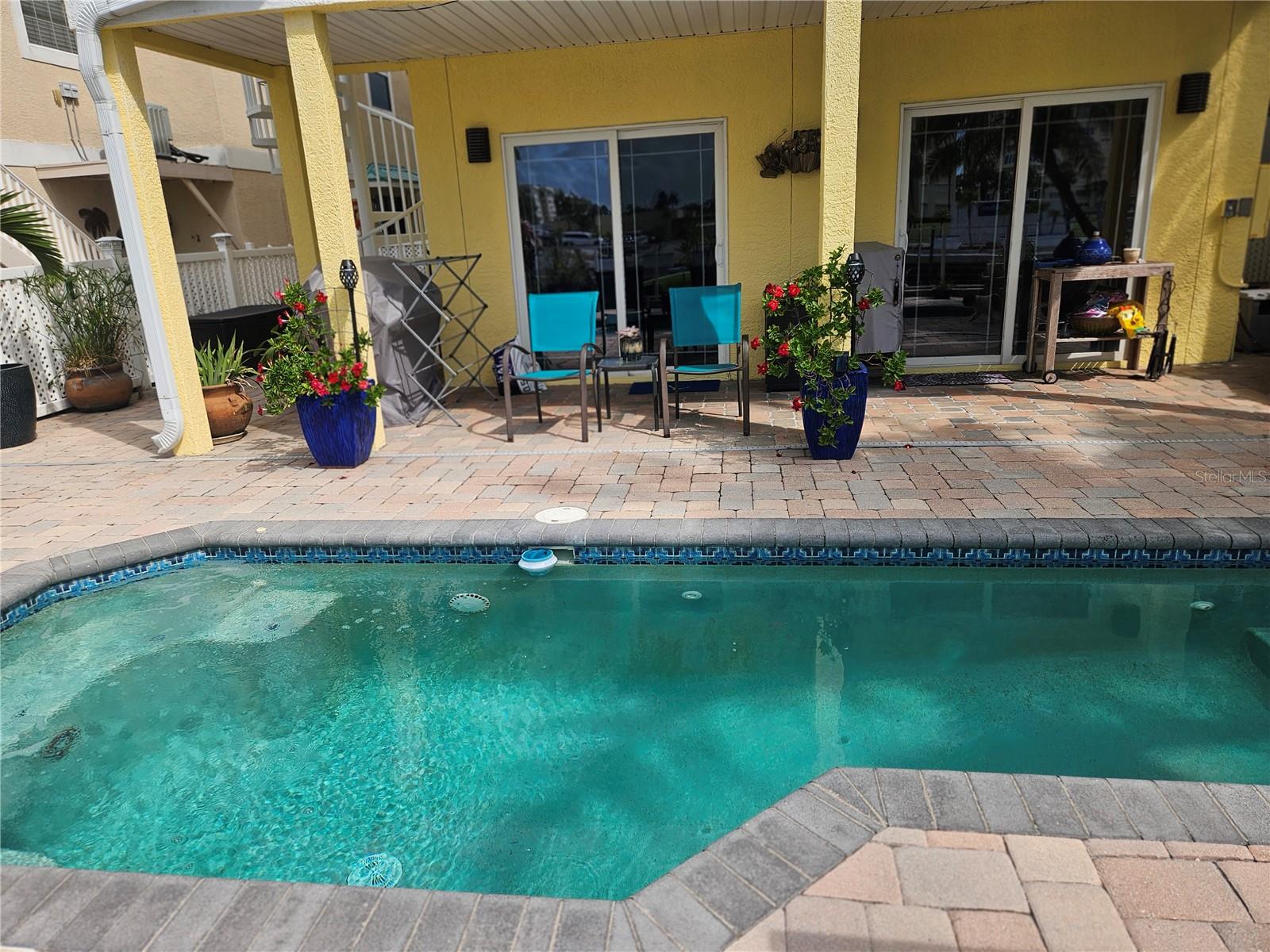 Patio on Forst Floor.