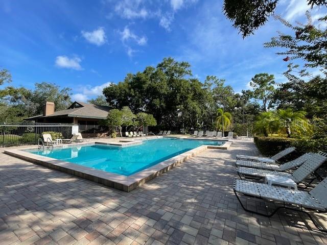 Outside Heated Pool