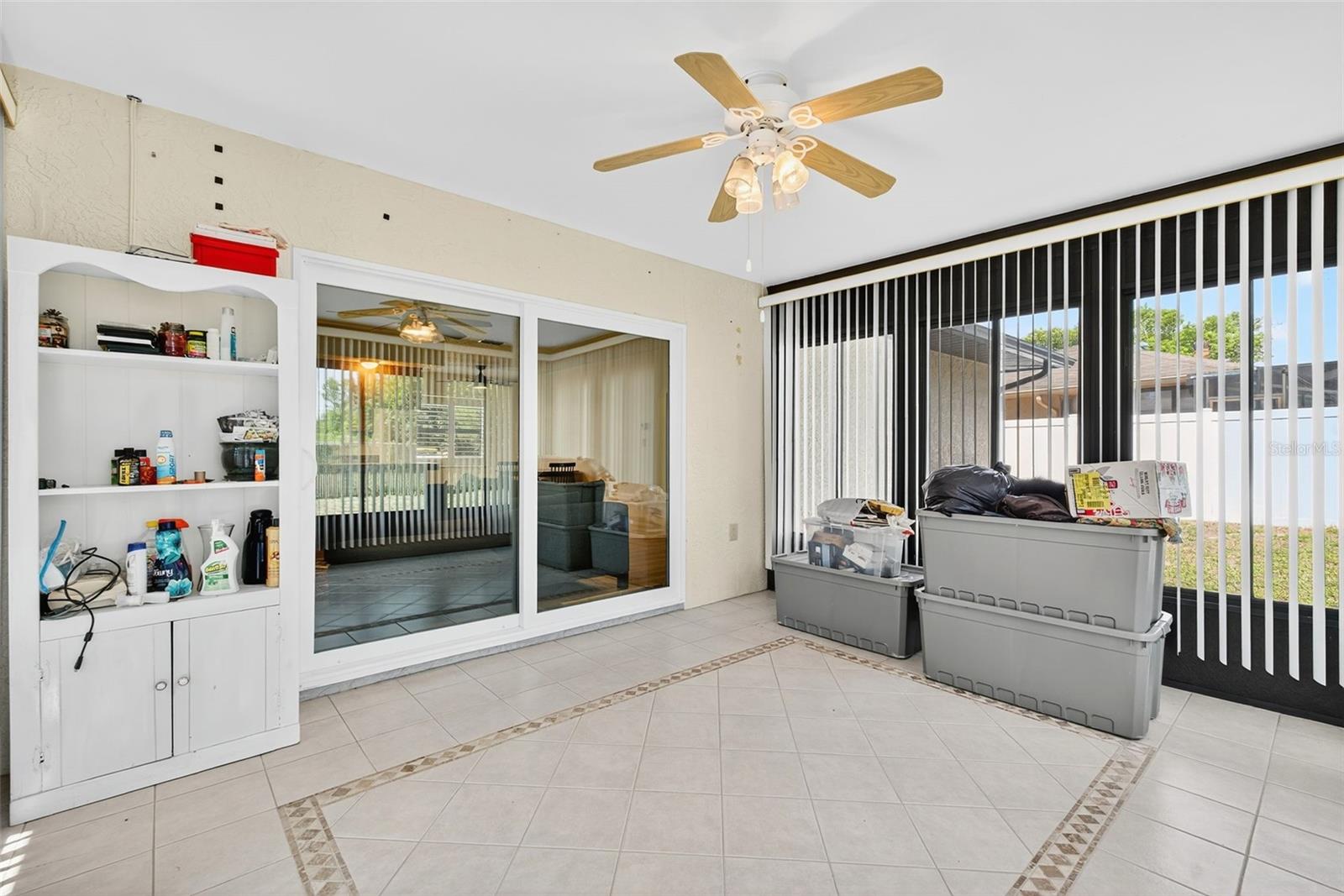 Enclosed lanai