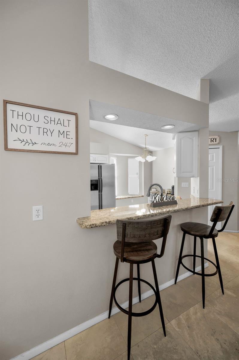 breakfast bar