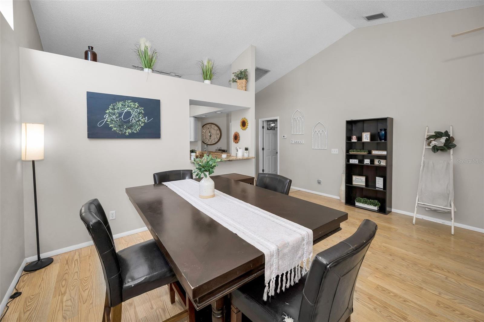 Volume ceilings in main living areas