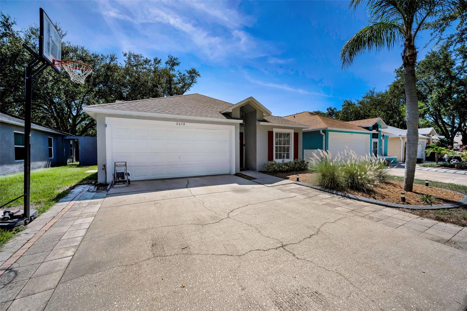 2 car garage