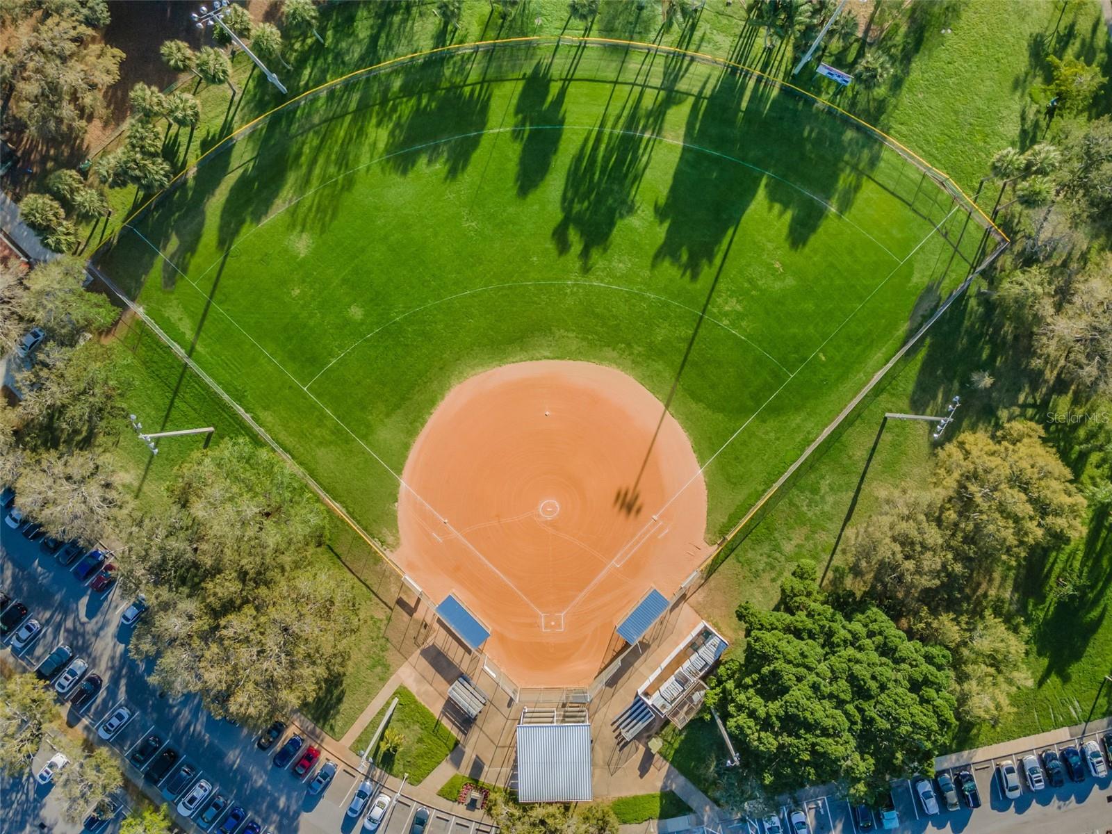 North Shore Park baseball field