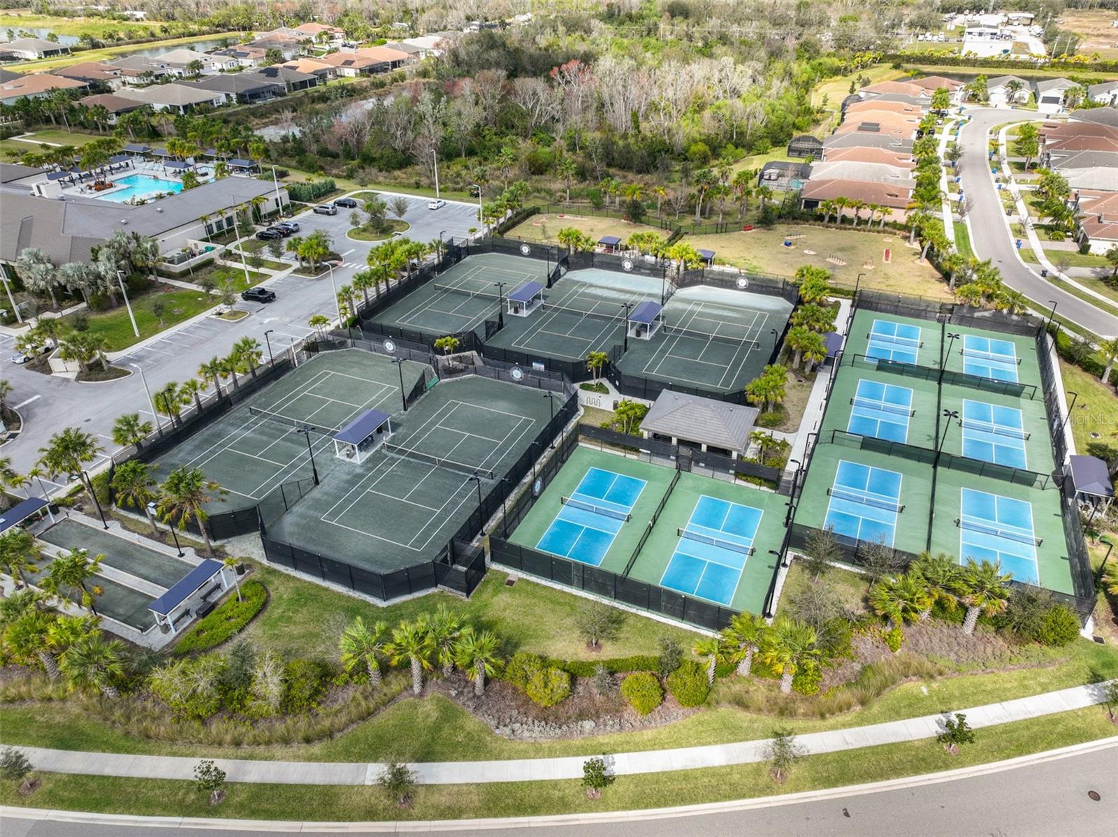 Tennis and Pickle Ball Courts