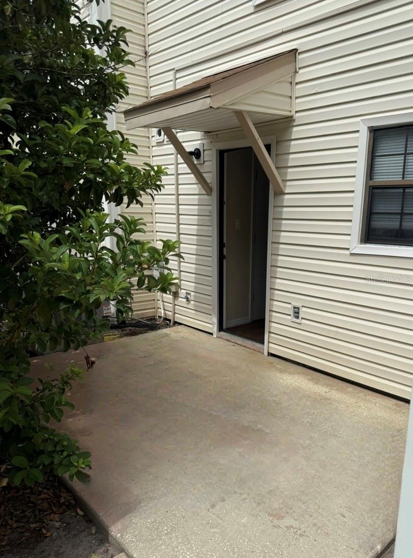 Rear Patio