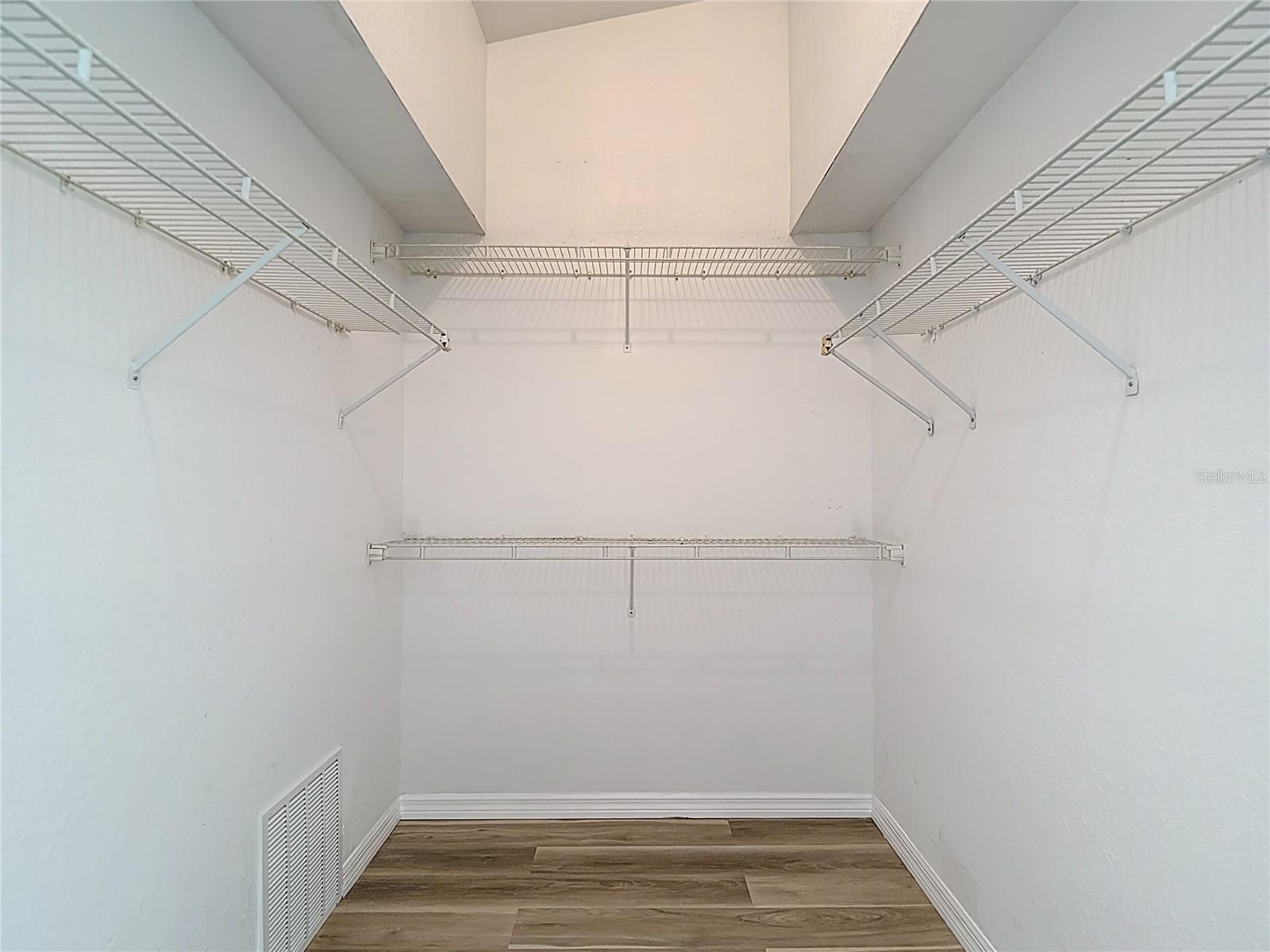 Primary Walk In Closet