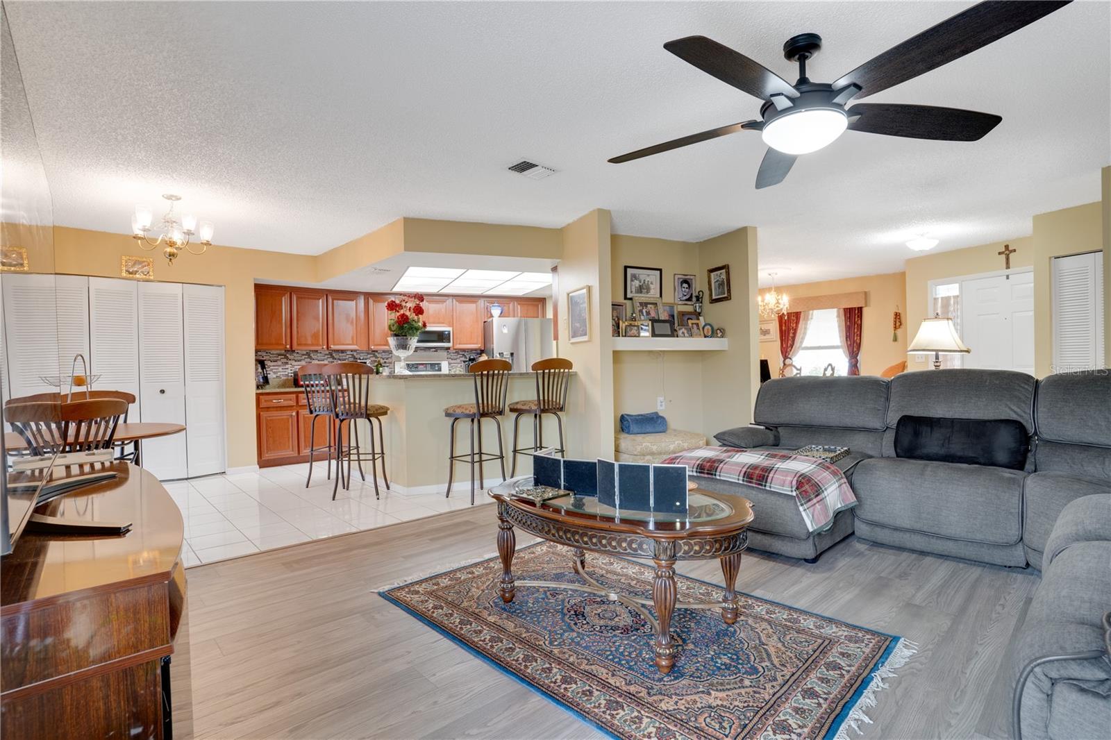 Living room, Laminate Flooring 03/2025