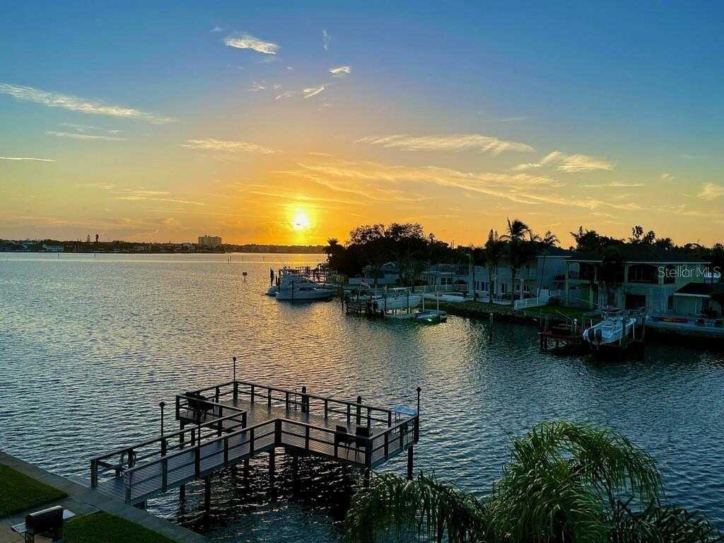 Sunrise from the Florida Room.