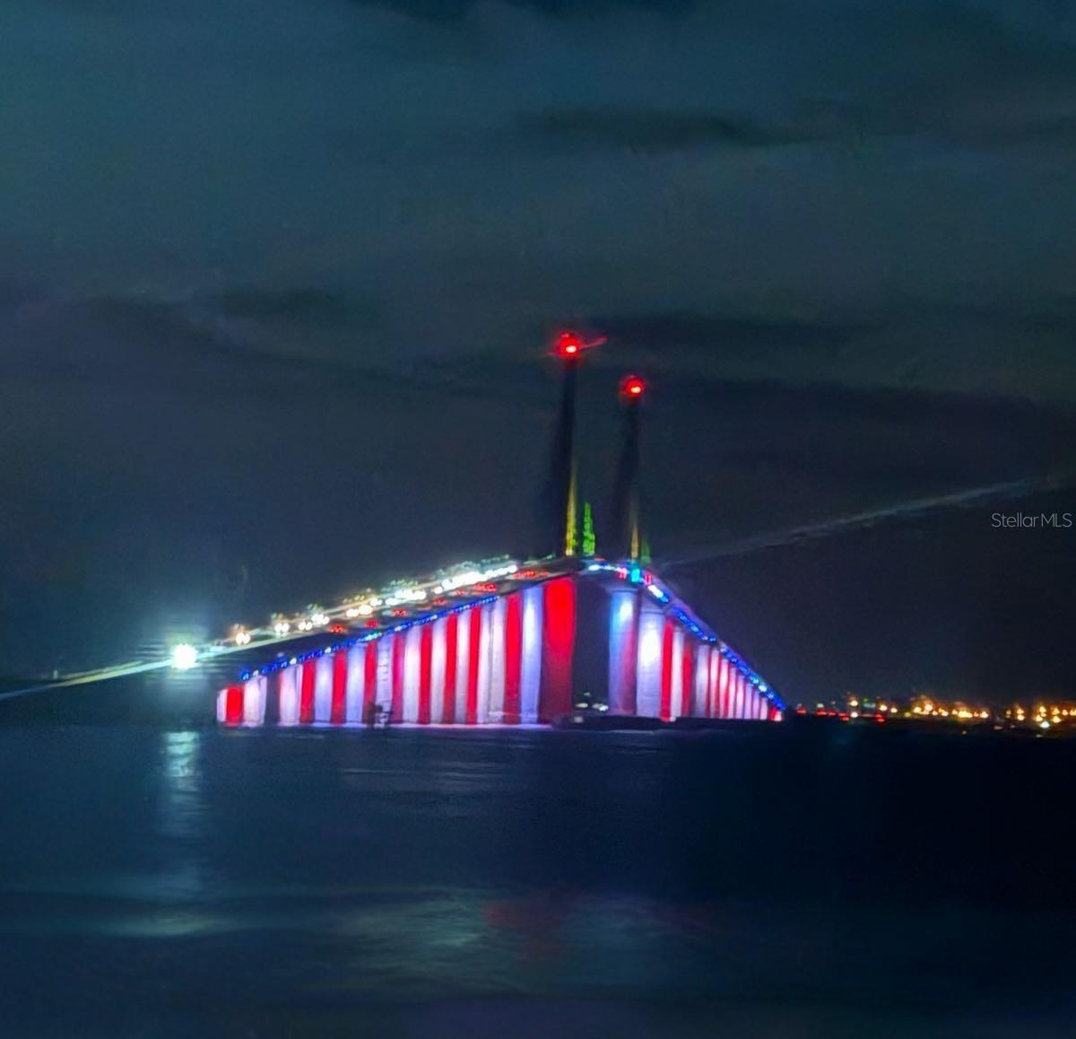 Sunshine Skyway Bridge.