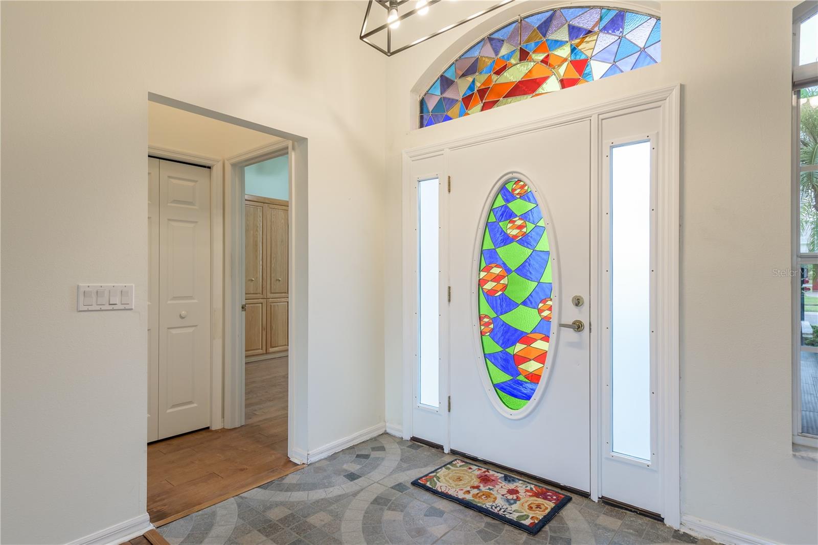 Custom Stained Glass Front Door