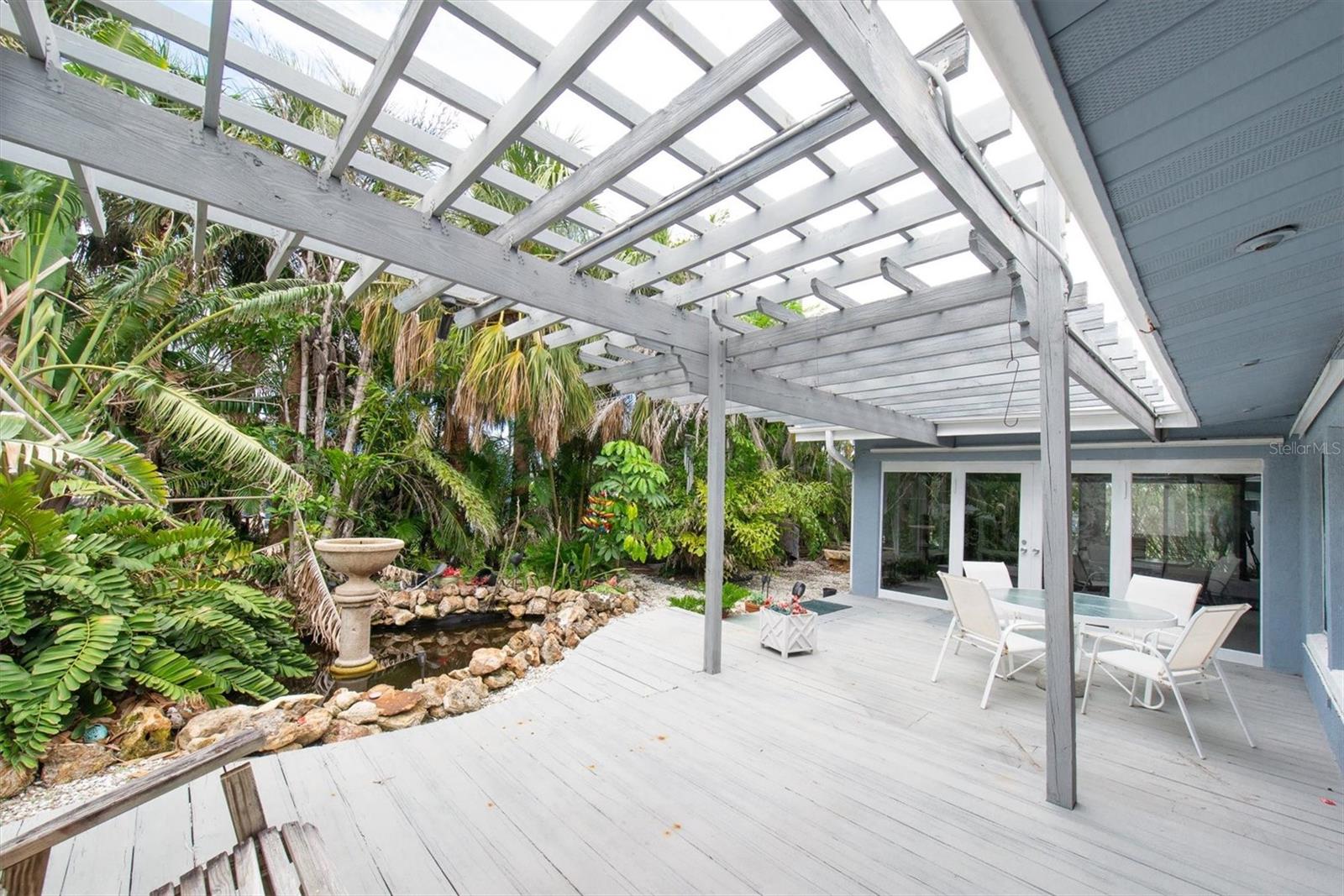 Lush Back yard