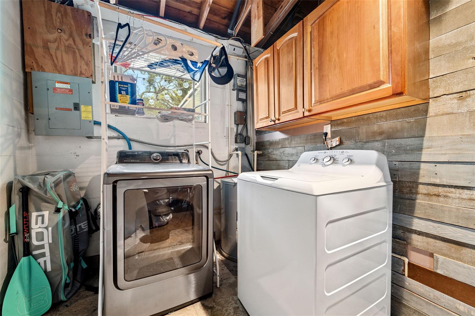 Laundry in Garage