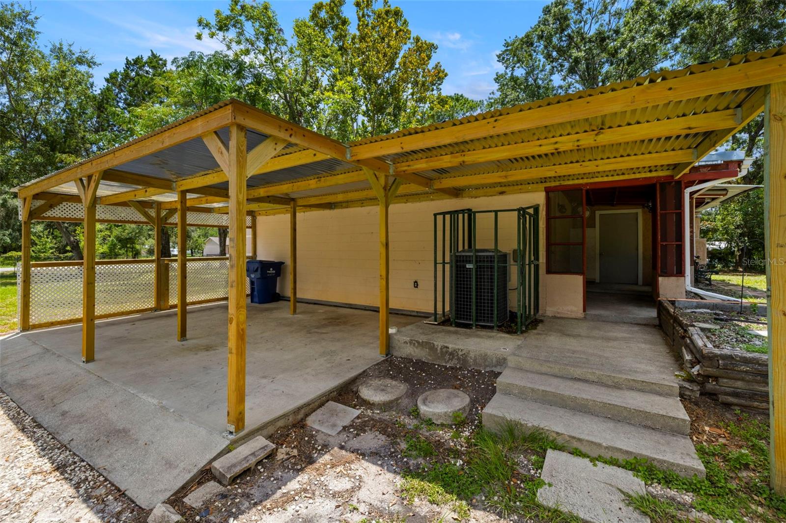 COVERED CARPORT