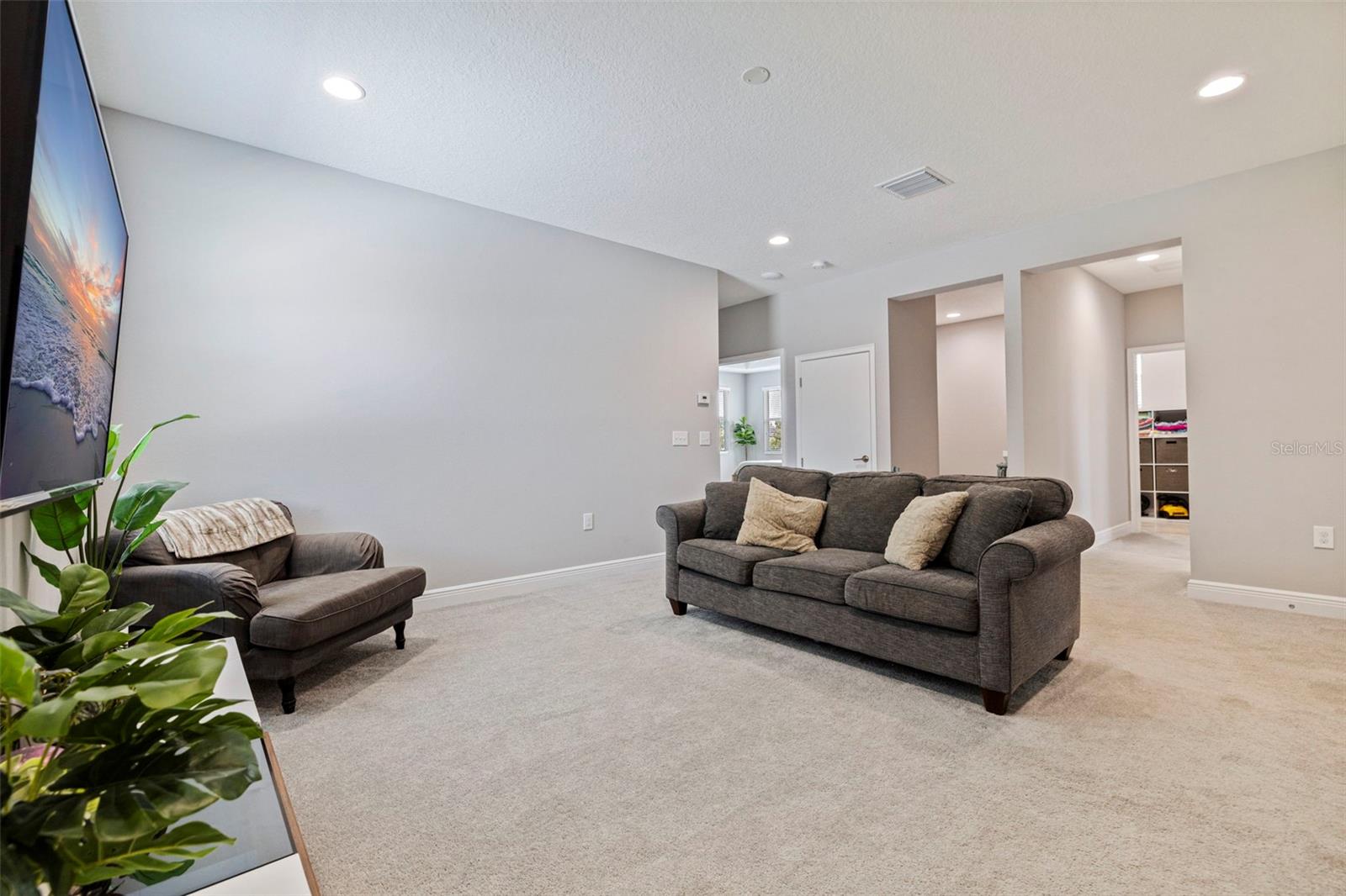 Upstairs living space