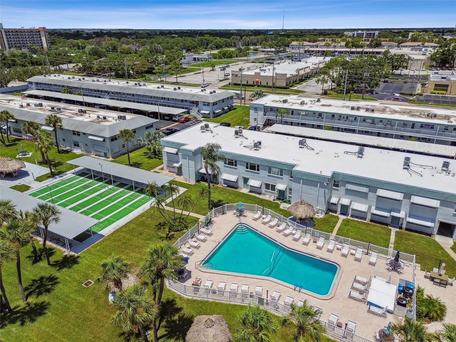 pool aerial