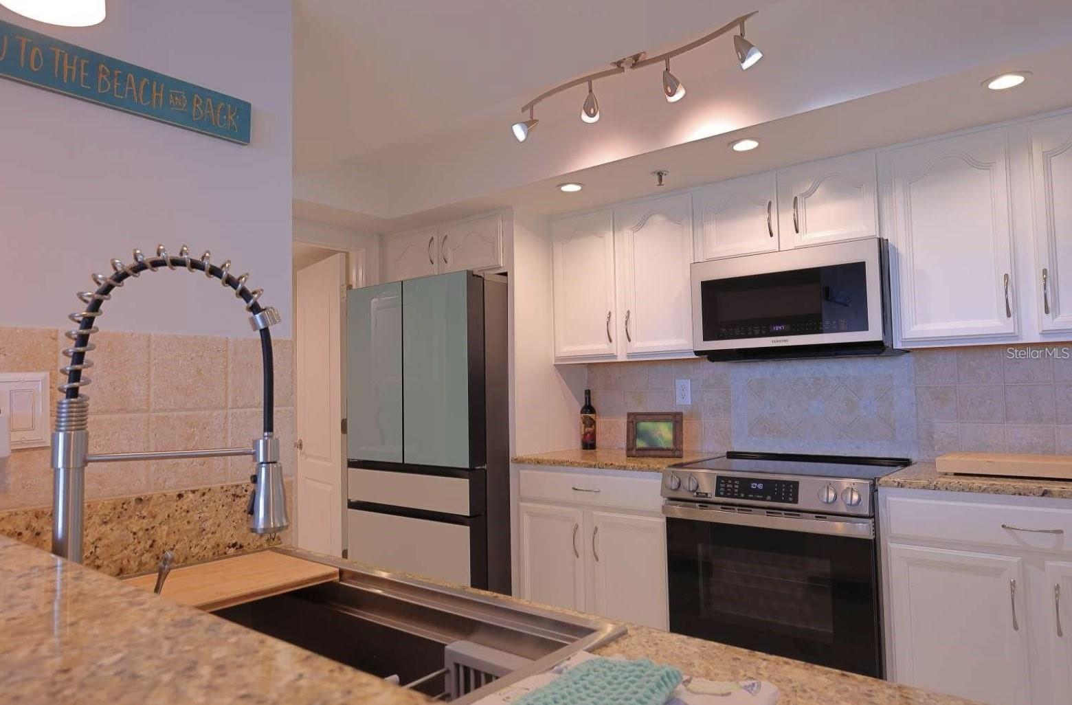 Modern kitchen with top of the line appliances
