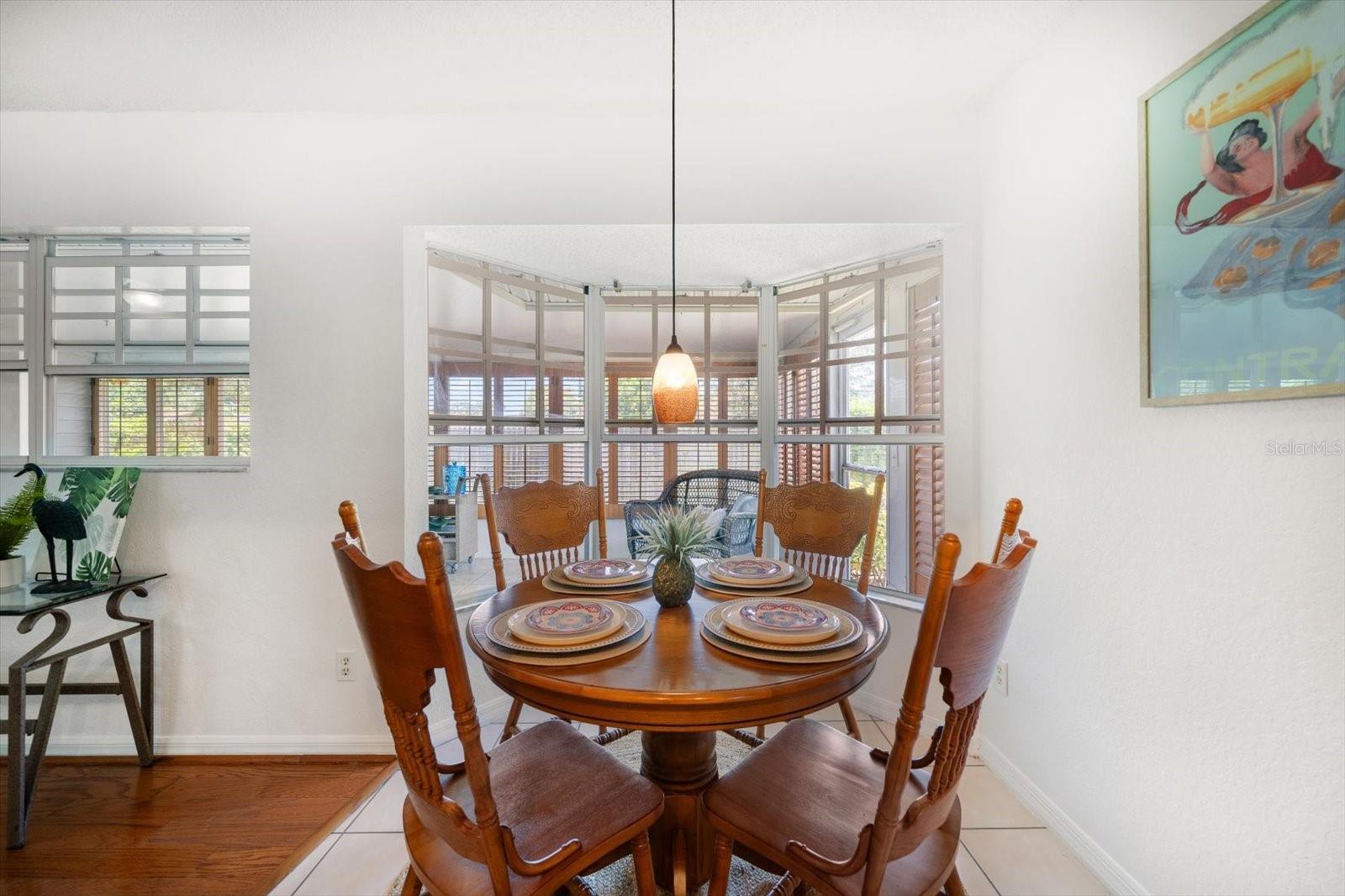 Dining area