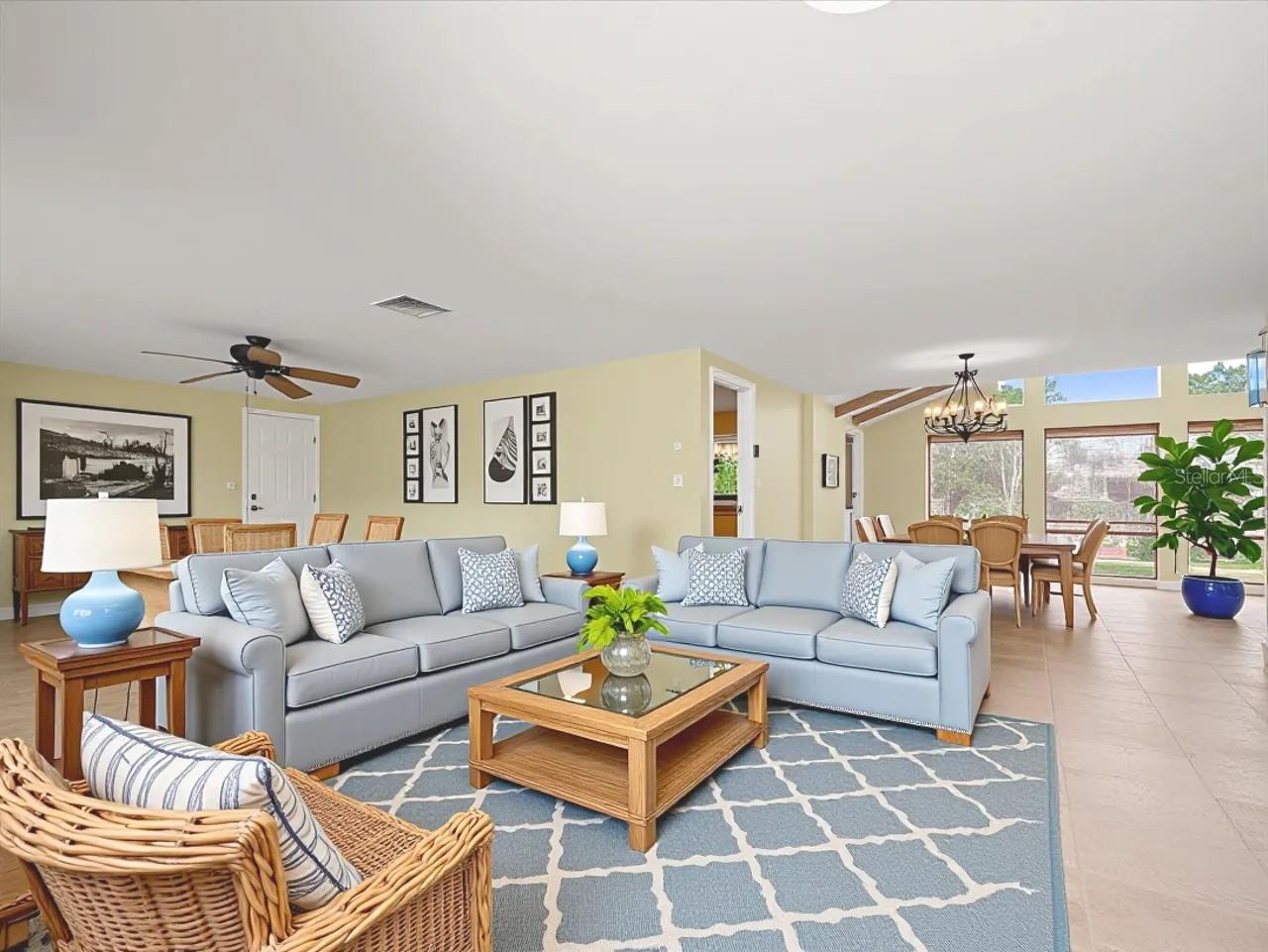 Living Room - Staged