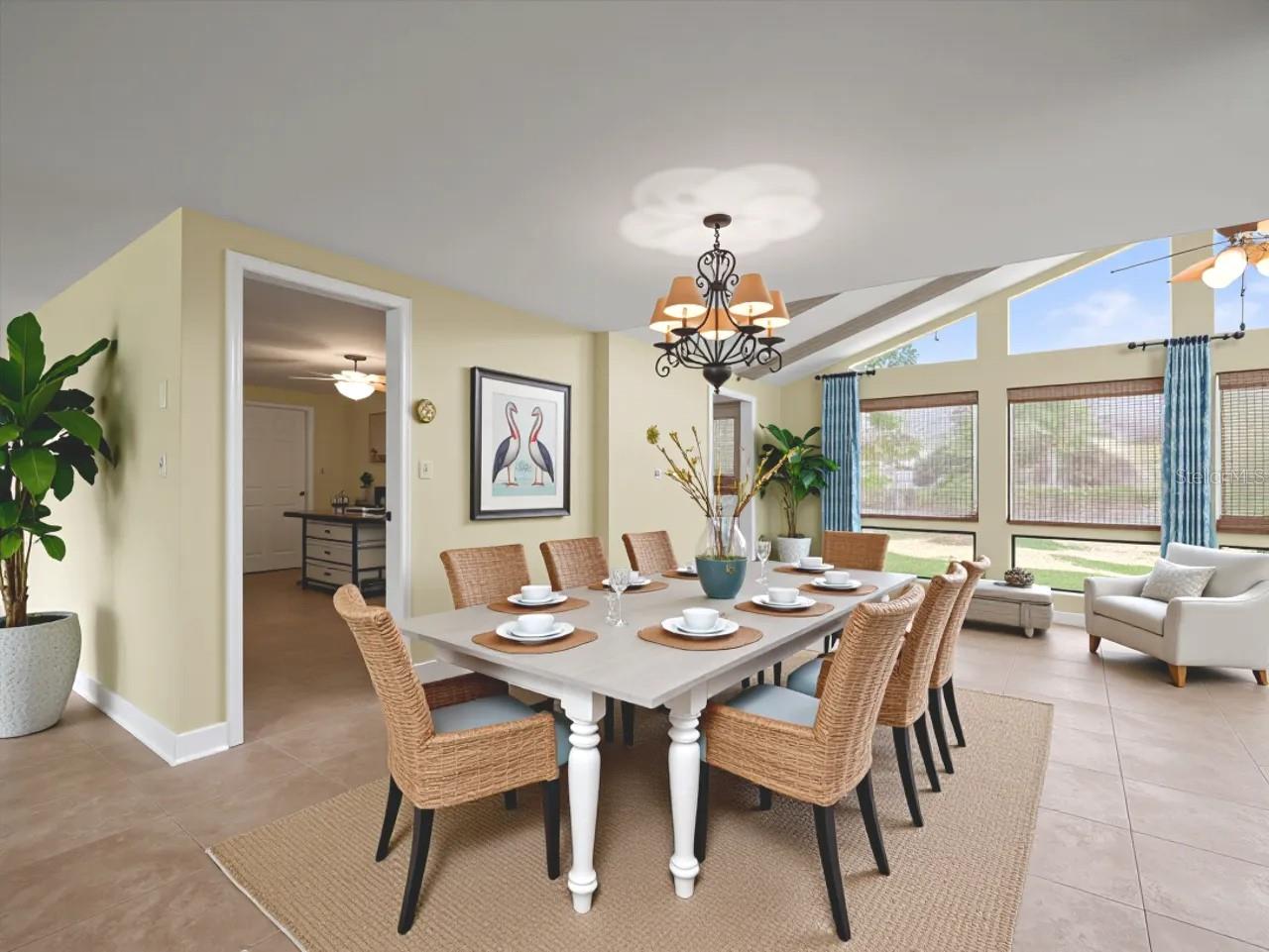 Dining Room - Staged