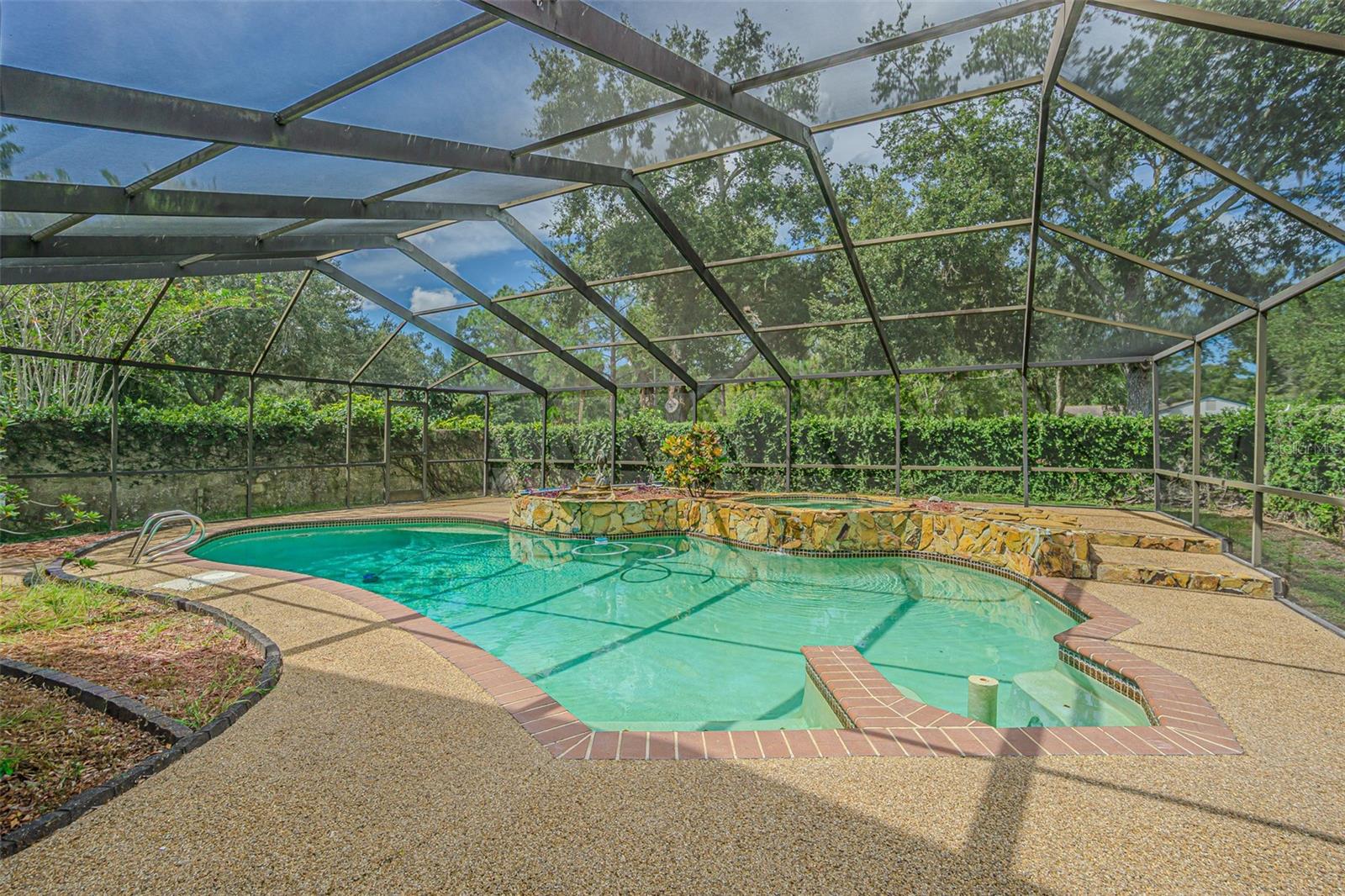 Approximately 15k gallon pool