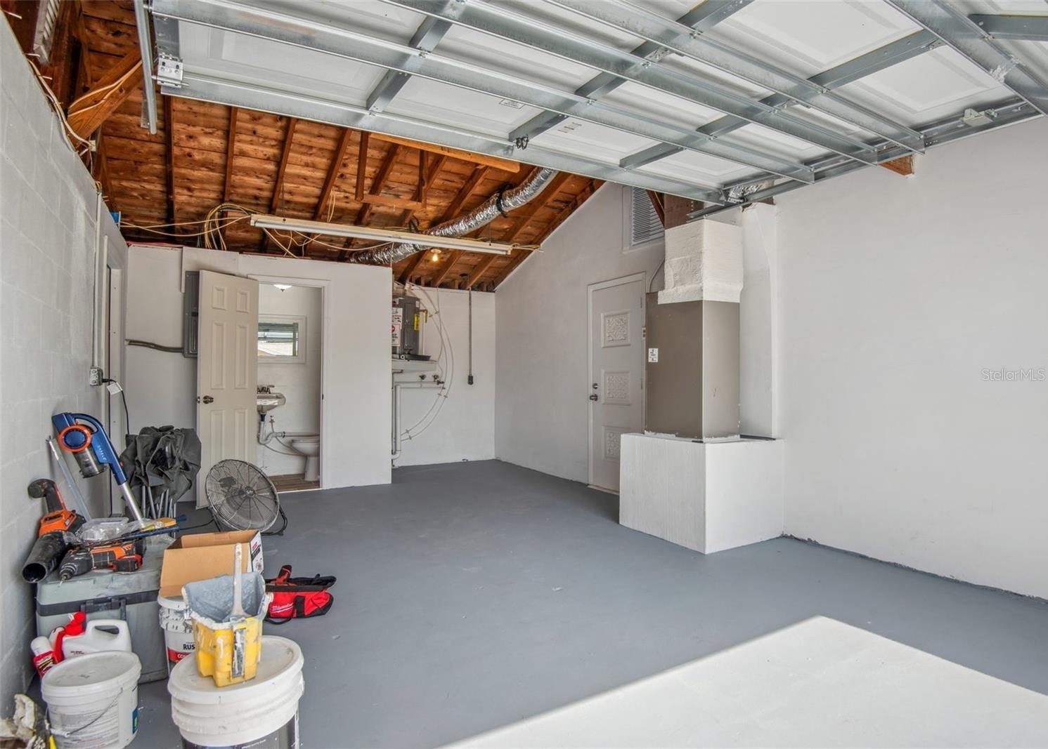Older photo of Garage