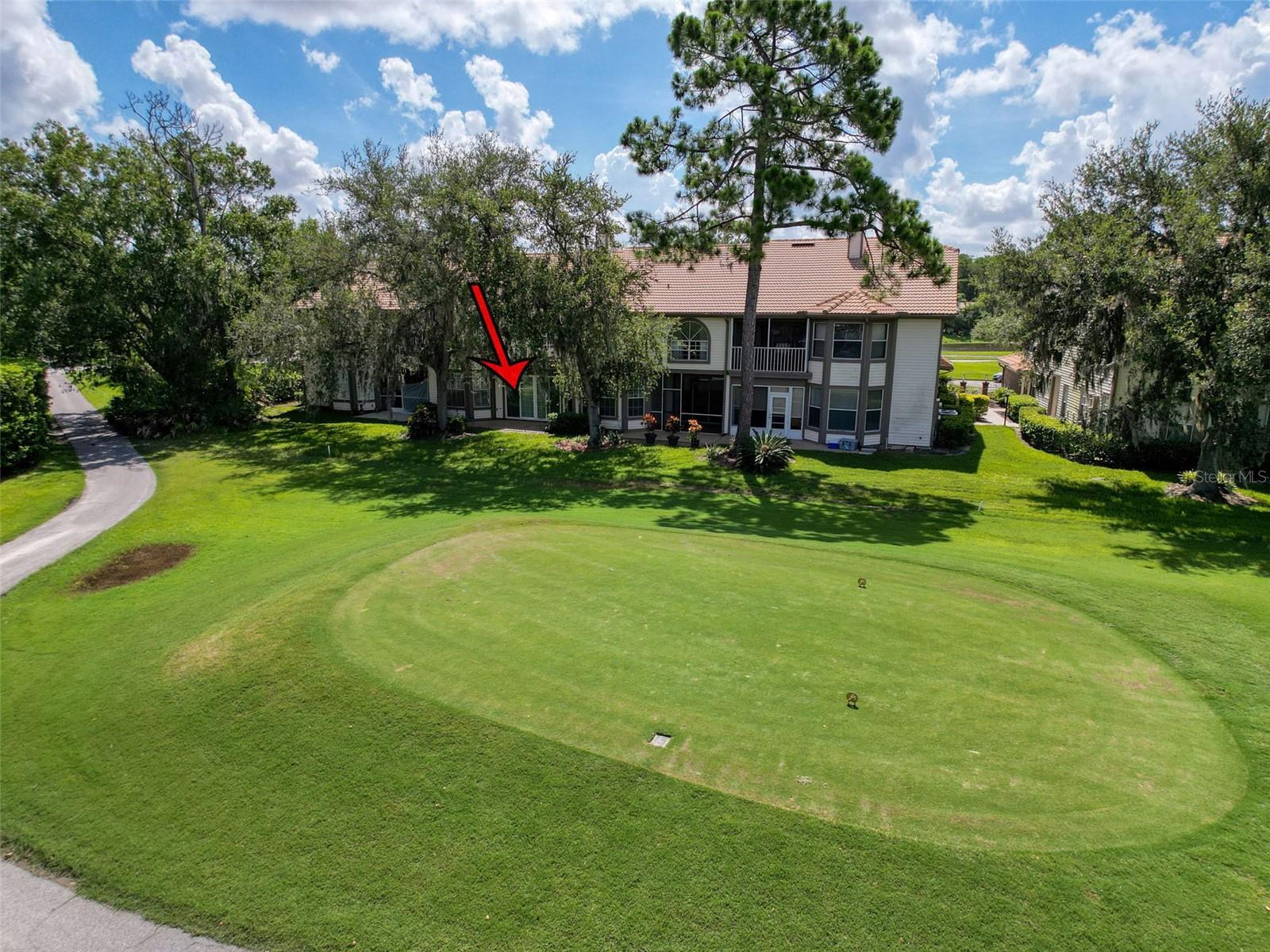 Golf course as your back yard!