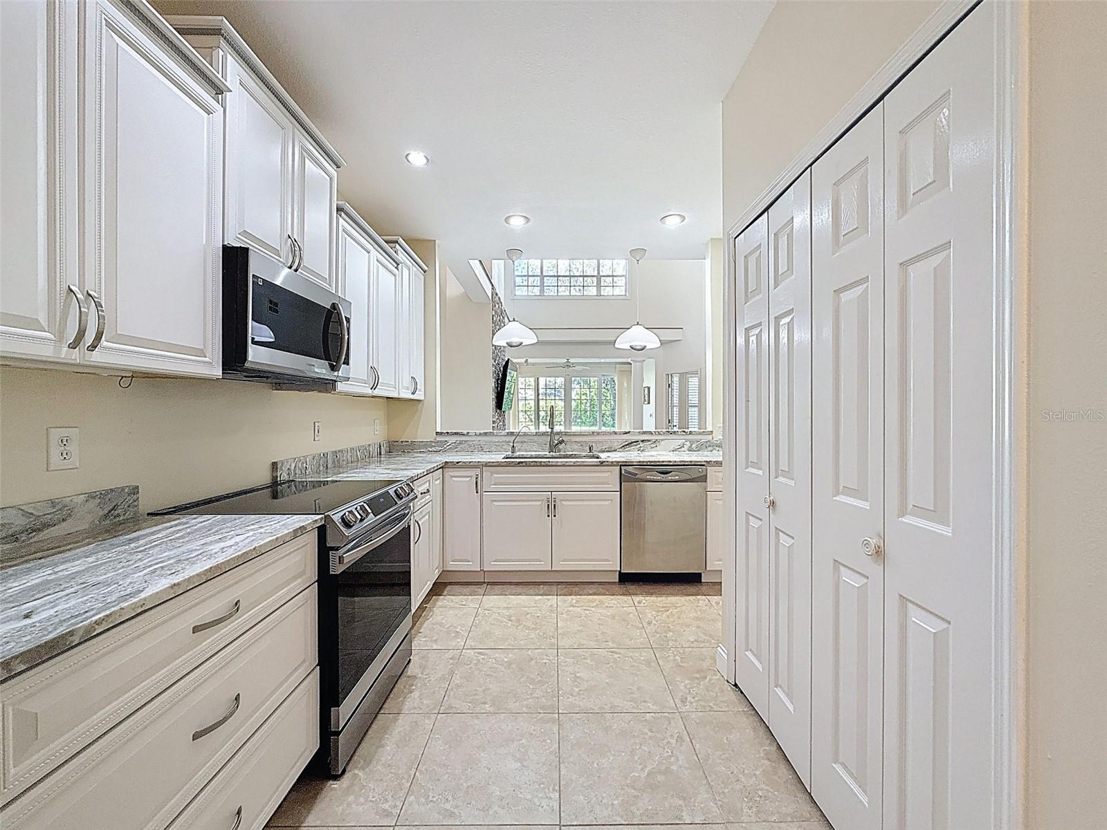 Kitchen with plenty of cabinet space for the chef in you