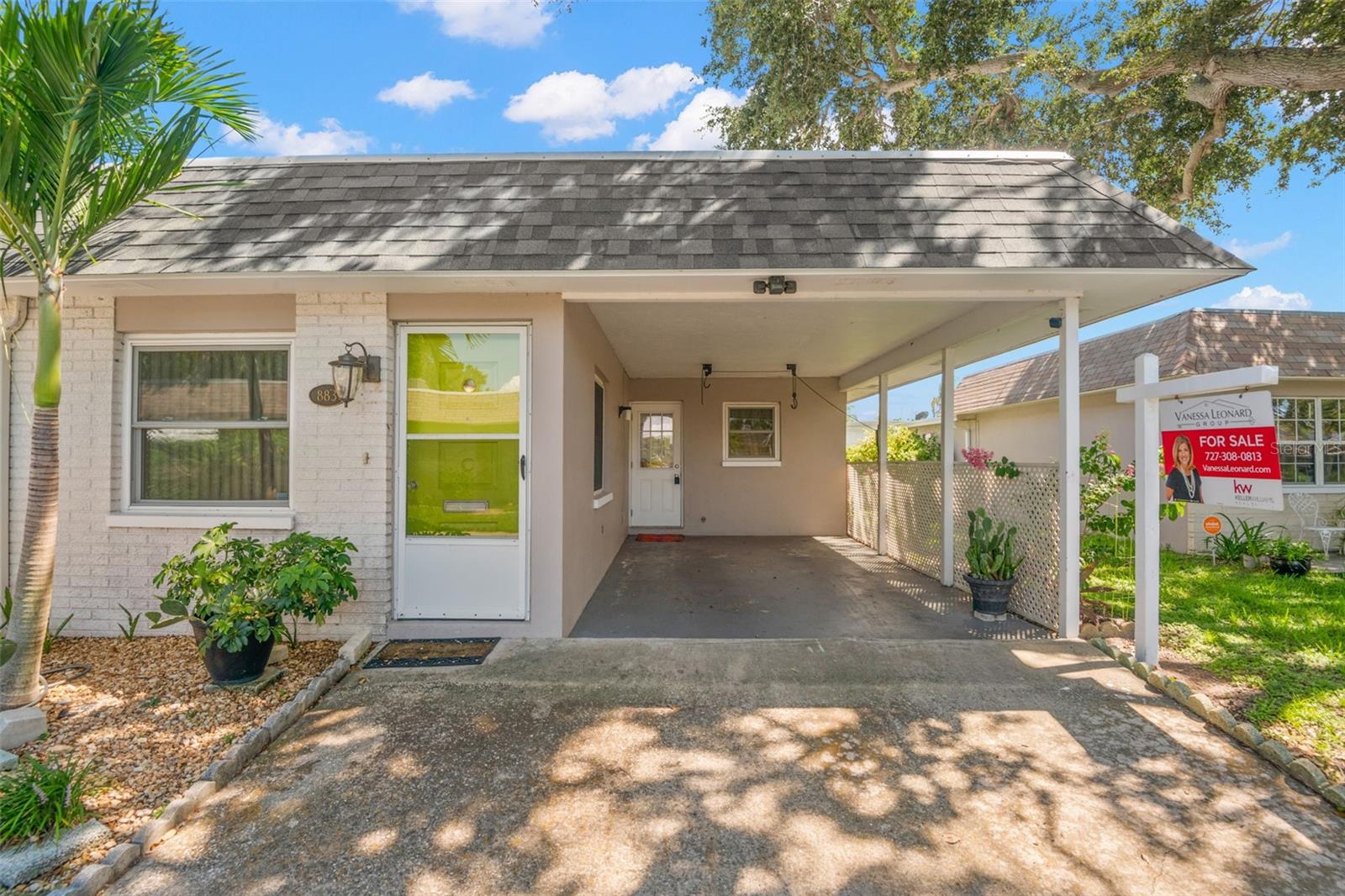 Covered carport