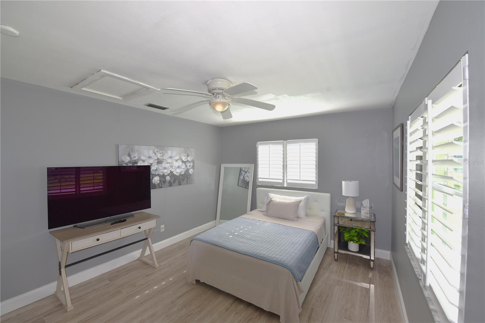 Fourth bed