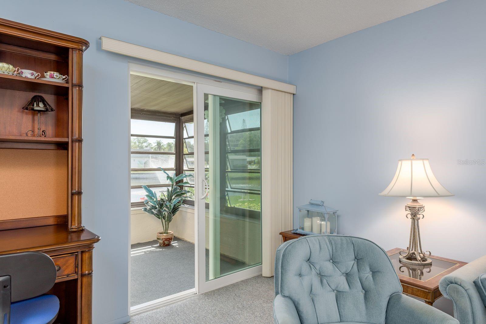 Newer Sliding Doors to the Florida Room